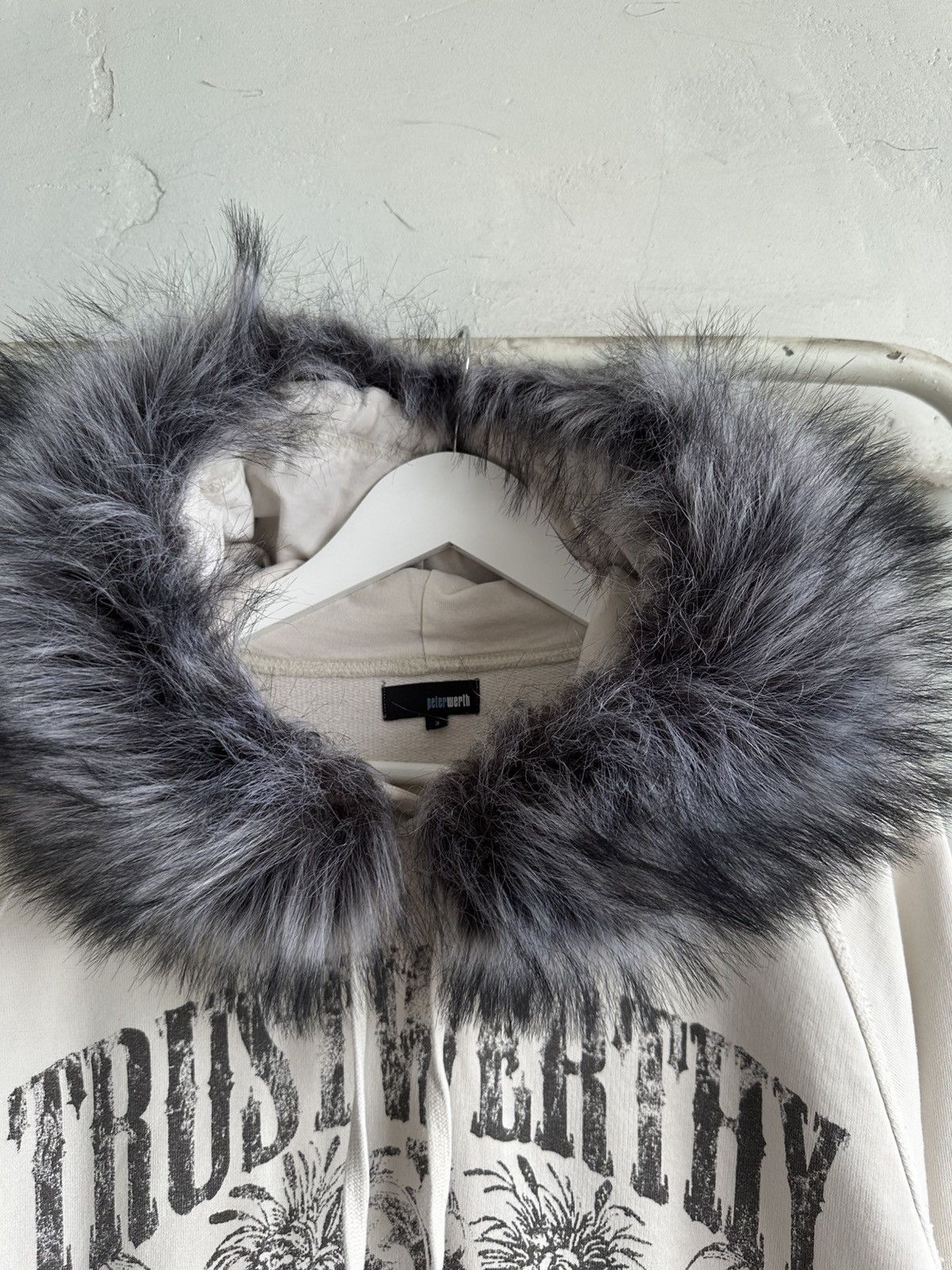 Handmade Vintage Japanese Style Peter Werth Fur Custom Hoodie Y2K 00s Size US L / EU 52-54 / 3 - 11 Thumbnail