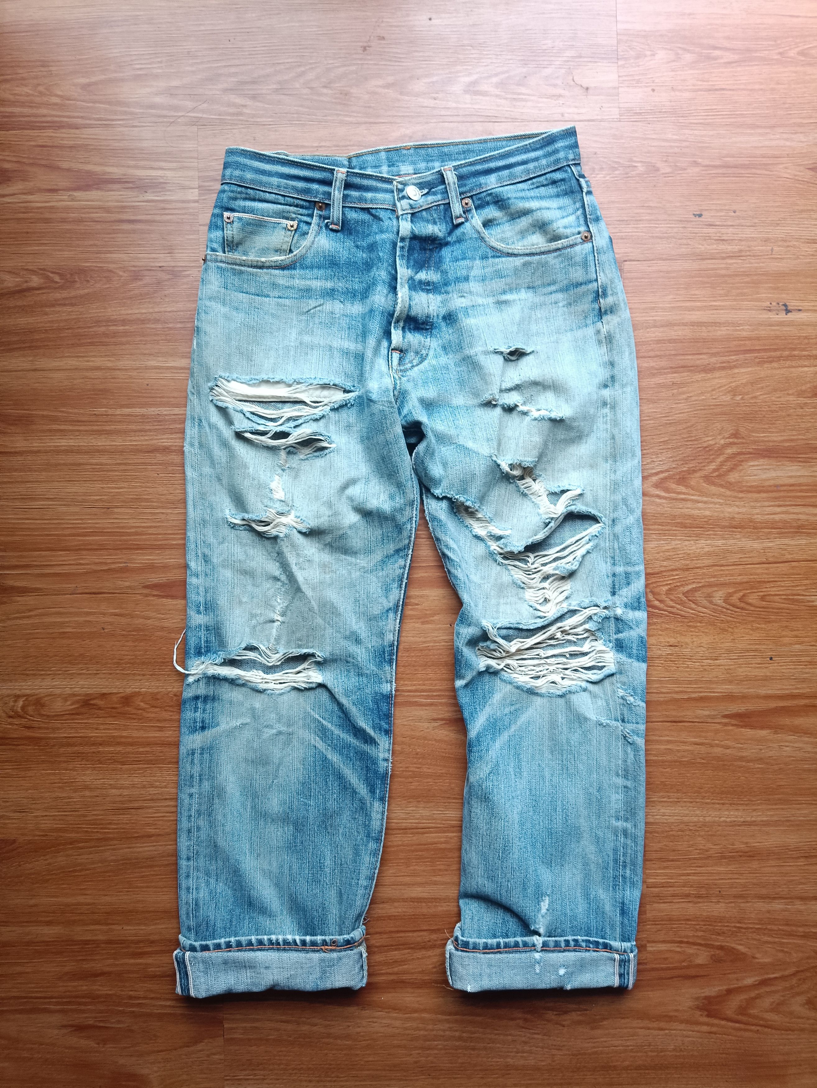 Levi's × Levi's Vintage Clothing Levis 501xx dessert denim Size US 30 / EU 46 - 1 Thumbnail