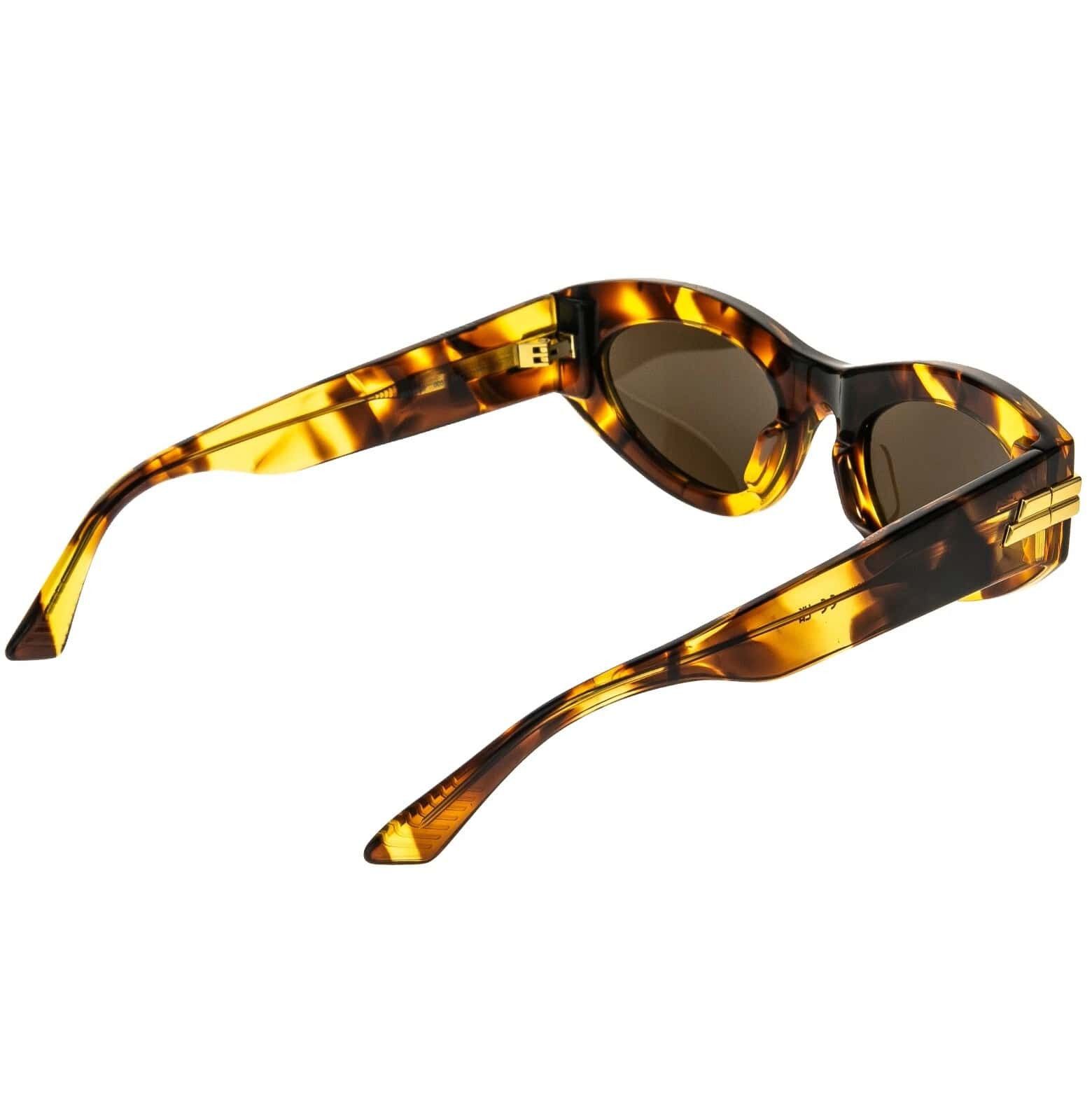 Bottega Veneta BOTTEGA VENETA 1189 MITRE BV1189S Brown Sunglasses 005 Size ONE SIZE - 5 Thumbnail