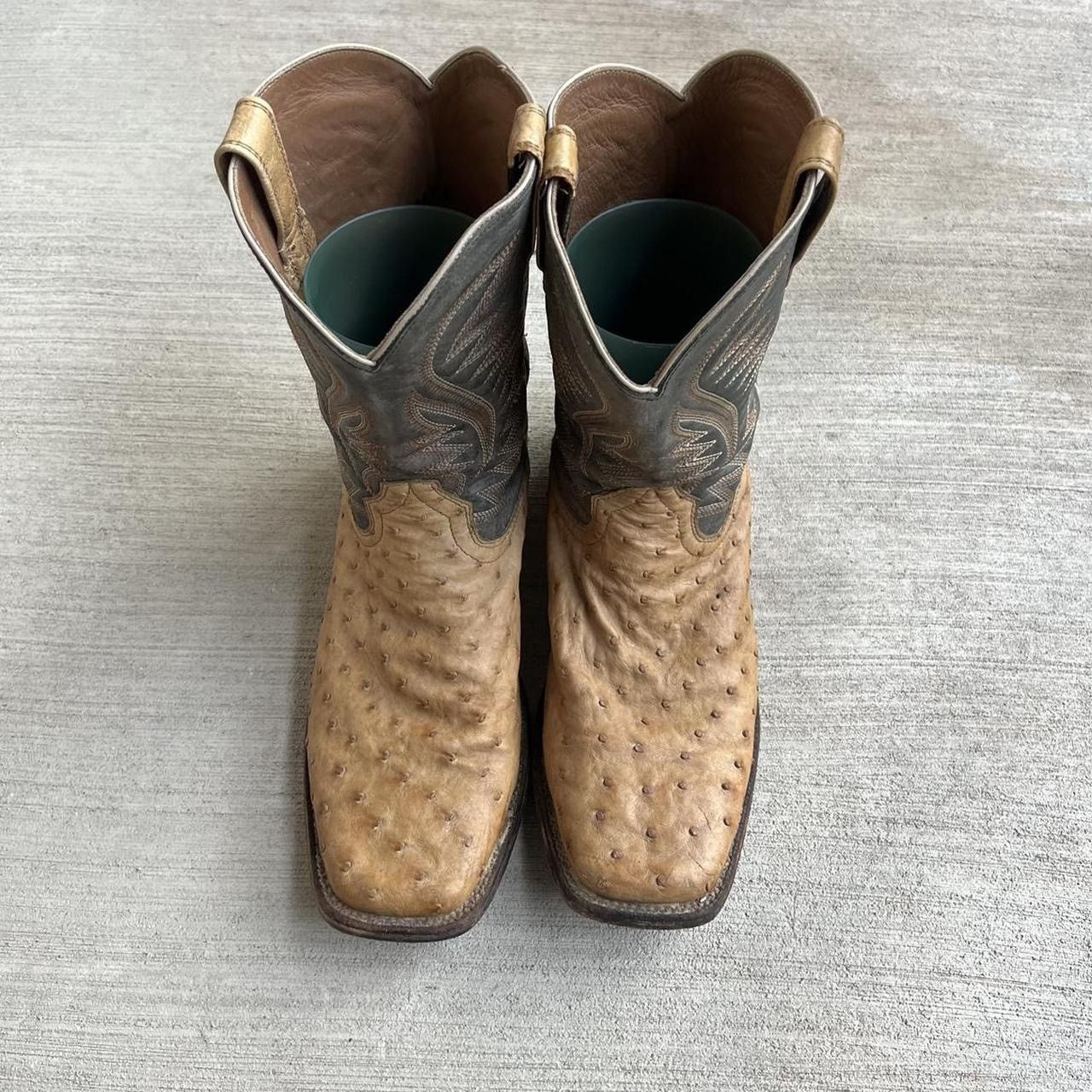 Ariat × Dan Post × Vintage Vintage Made in USA Cowboy Boots Size US 13 / EU 46 - 4 Thumbnail