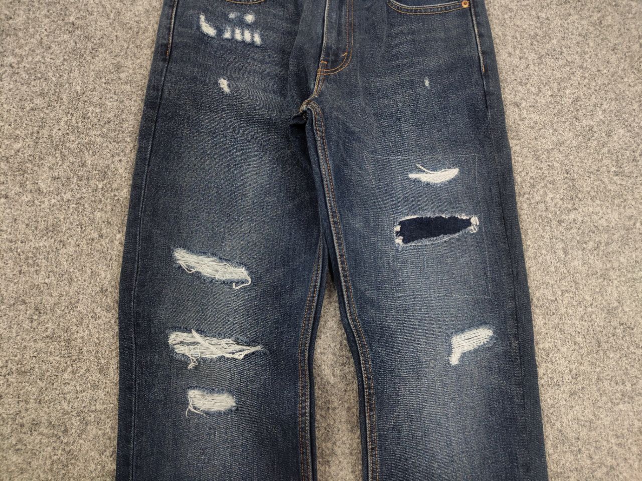 Levi's Levis 511 Stretch Distressed Denim Jeans Vintage Style Size US 31 - 5 Thumbnail