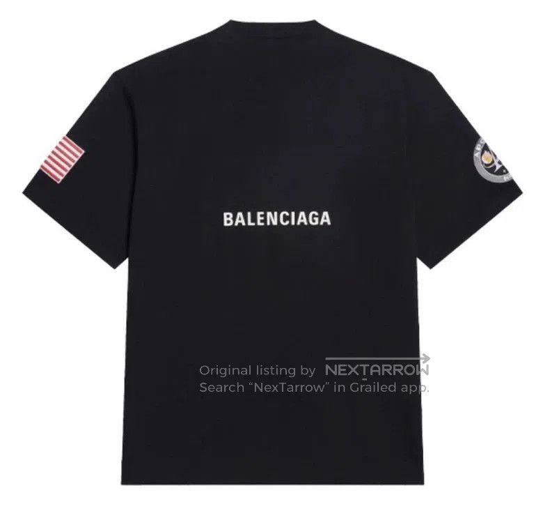 Balenciaga Balenciaga NASA Series Short Sleeve Tee. Size US M / EU 48-50 / 2 - 4 Thumbnail