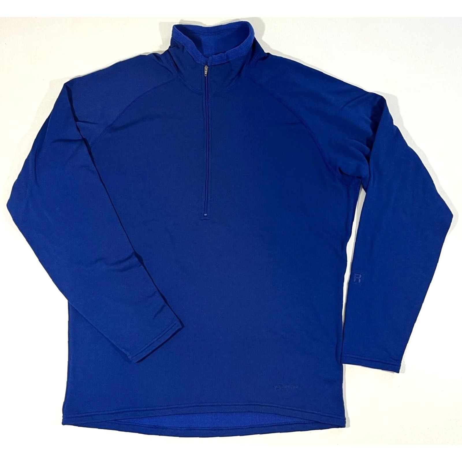Patagonia VINTAGE Patagonia Men's R.5 Top 1/4 Zip Long Sleeve Pullover Made in USA Sz L Blue Size US L / EU 52-54 / 3 - 2 Thumbnail