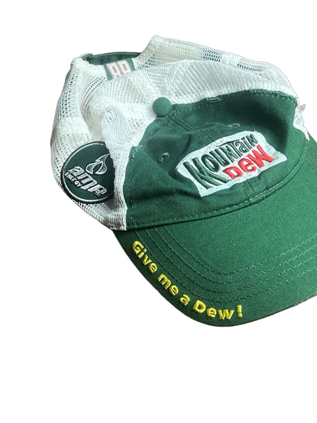 Chase Authentics × Mountain Dew Mountain Dew Chase Authentic Dale Earnhardt Nascar Cap Size ONE SIZE - 4 Thumbnail