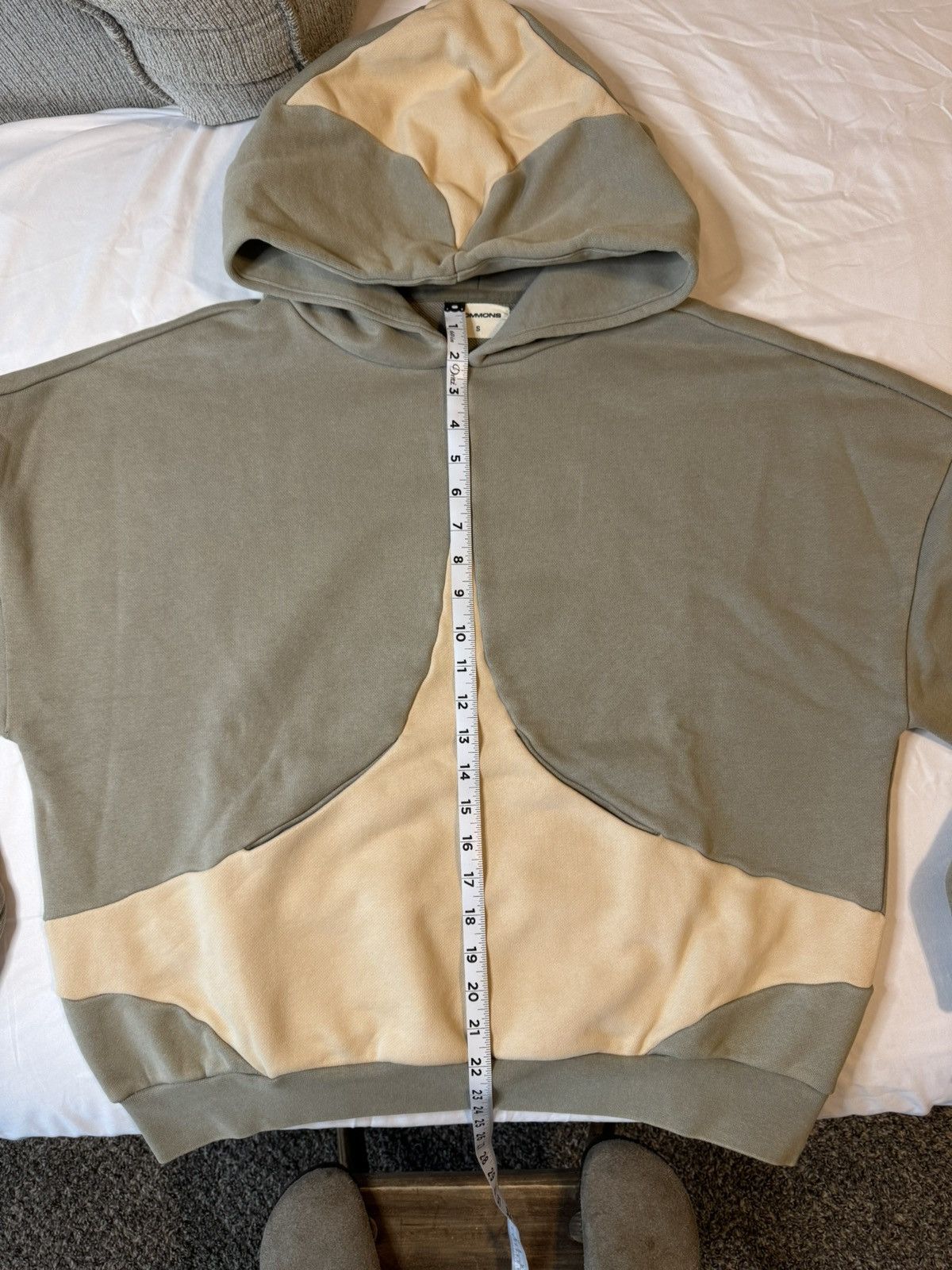 Other Commons Reversible 'Star' Hoodie Sage Common Studios Size US S / EU 44-46 / 1 - 3 Thumbnail