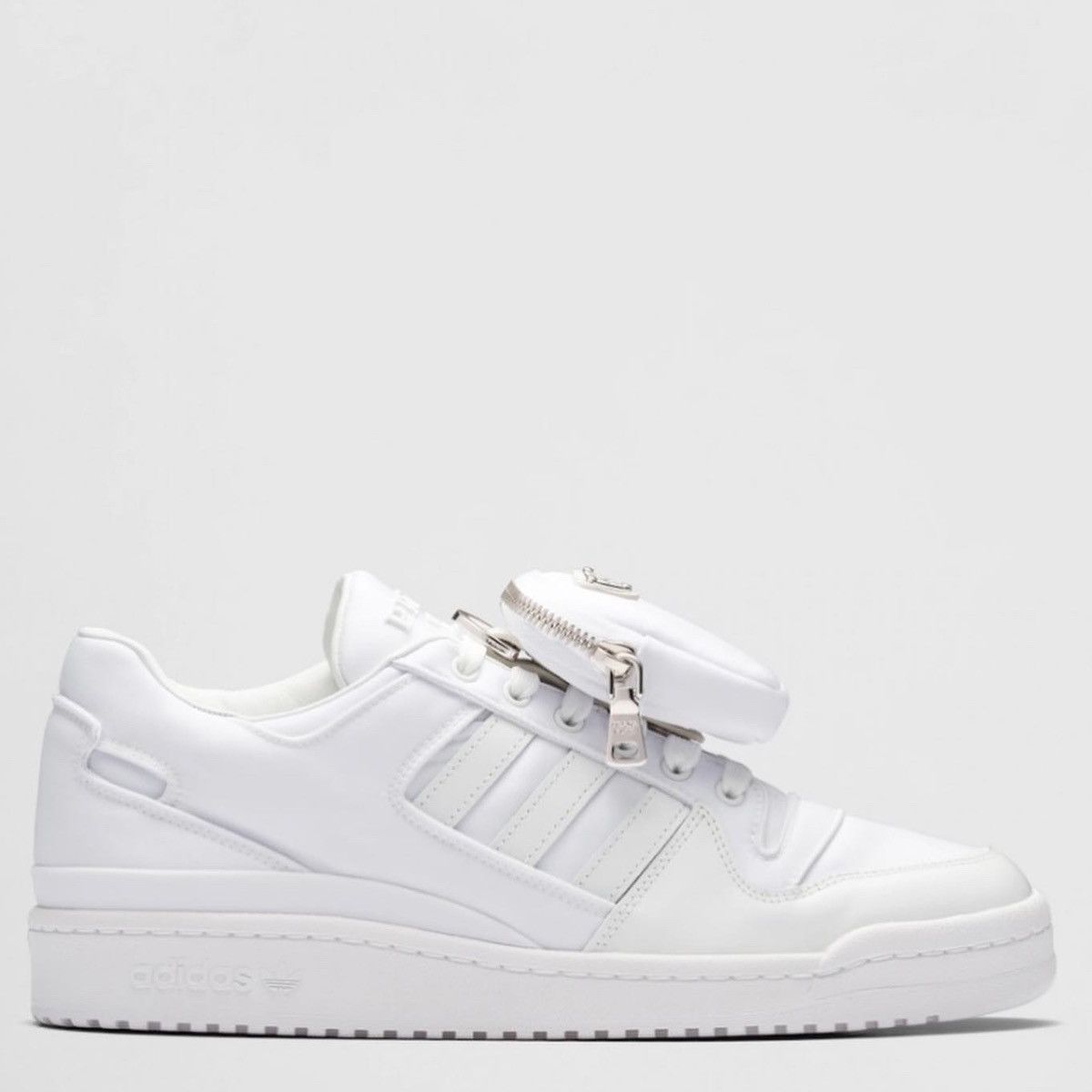Adidas × Prada Prada x Adidas Re-Nylon Forum Low White Size US 10 / EU 43 - 8 Thumbnail