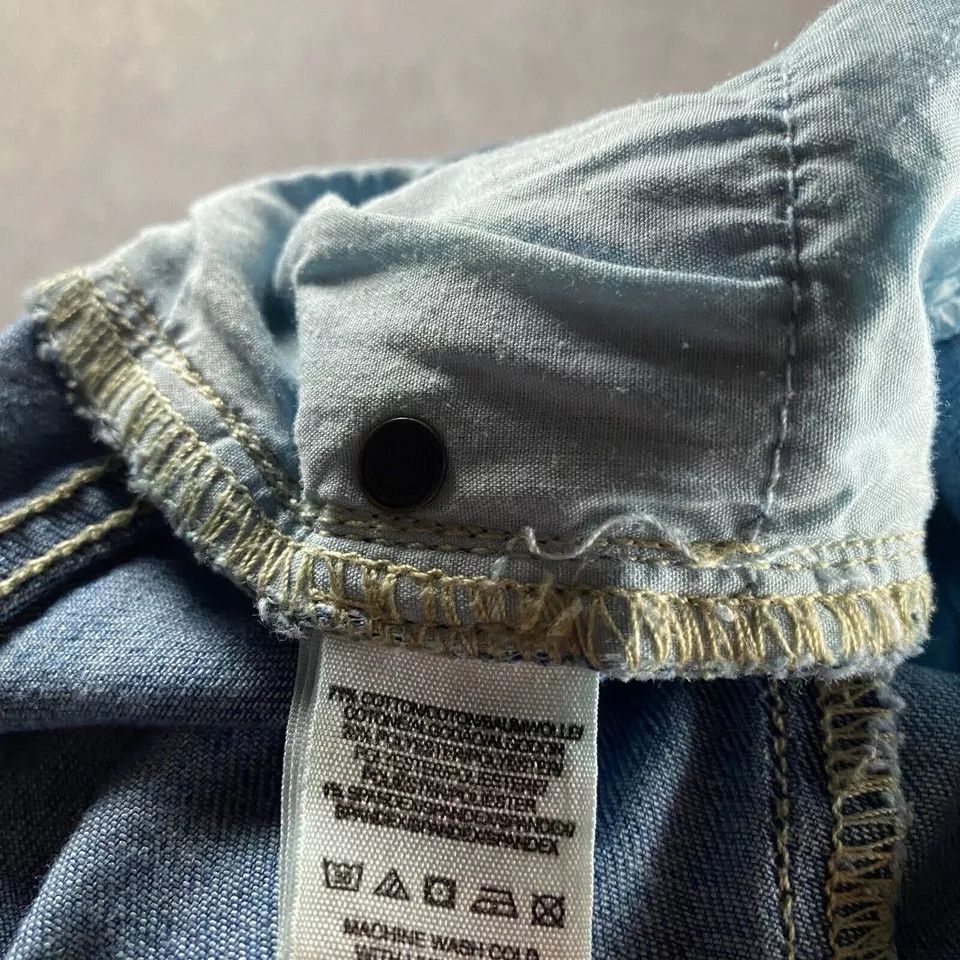 Free People Free People Jeans Women's W 24 Denim Light Wash Tapered Size 24" / US 00 / IT 34 - 9 Thumbnail