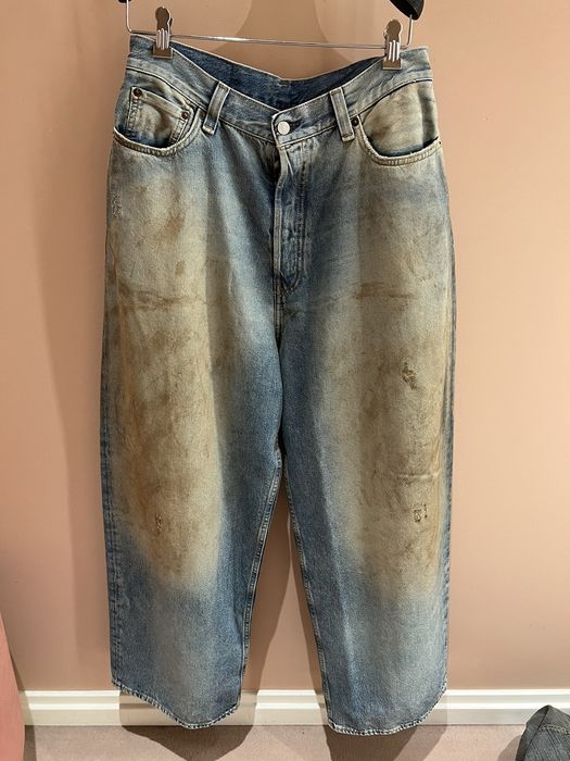 Acne Studios Acne studio super baggy fit blue denim jeans 30/32