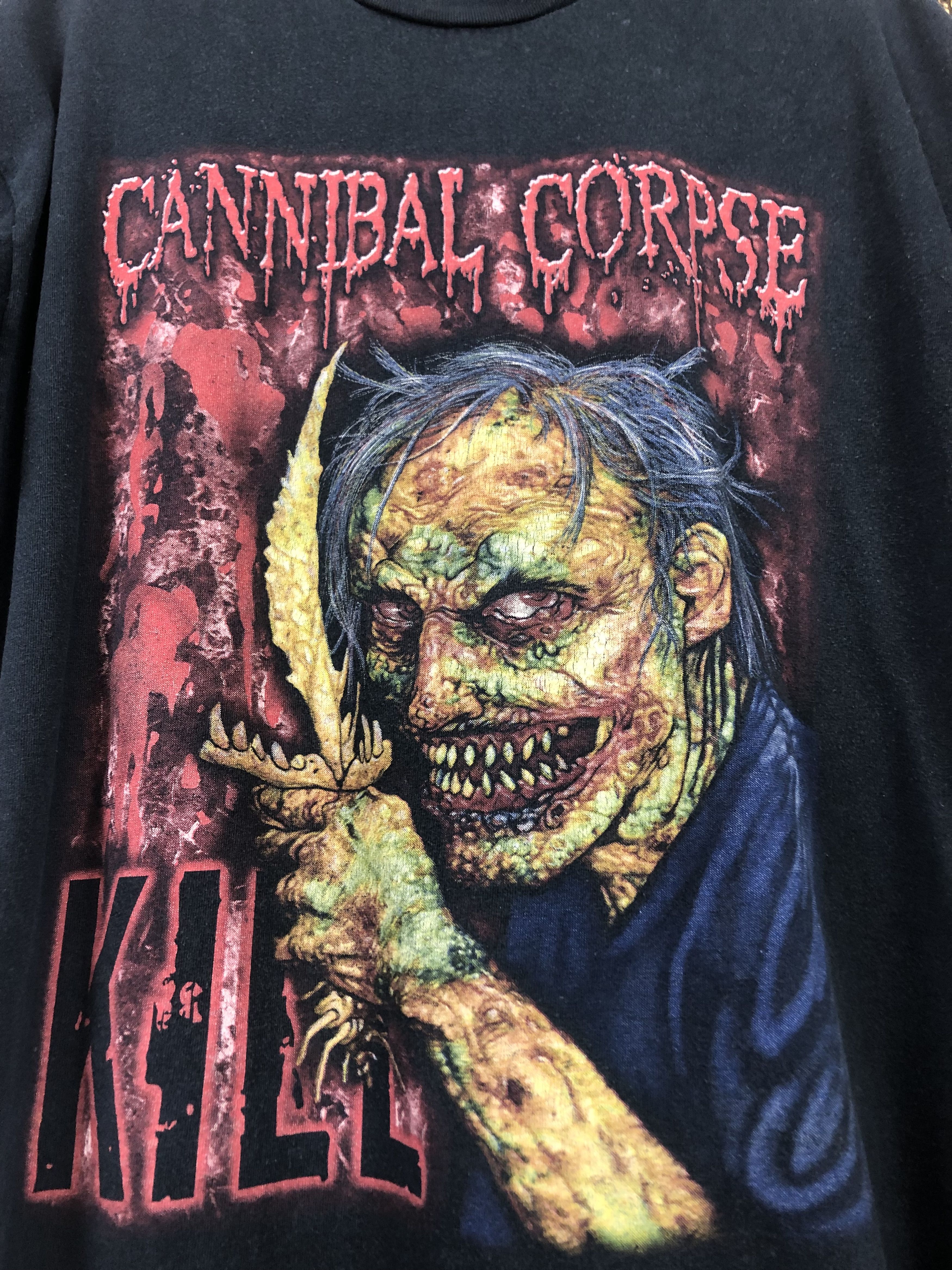 Band Tees × Vintage Vintage Cannibal Corpse Band Rare Kill Shirt Tee Size US XL / EU 56 / 4 - 5 Thumbnail
