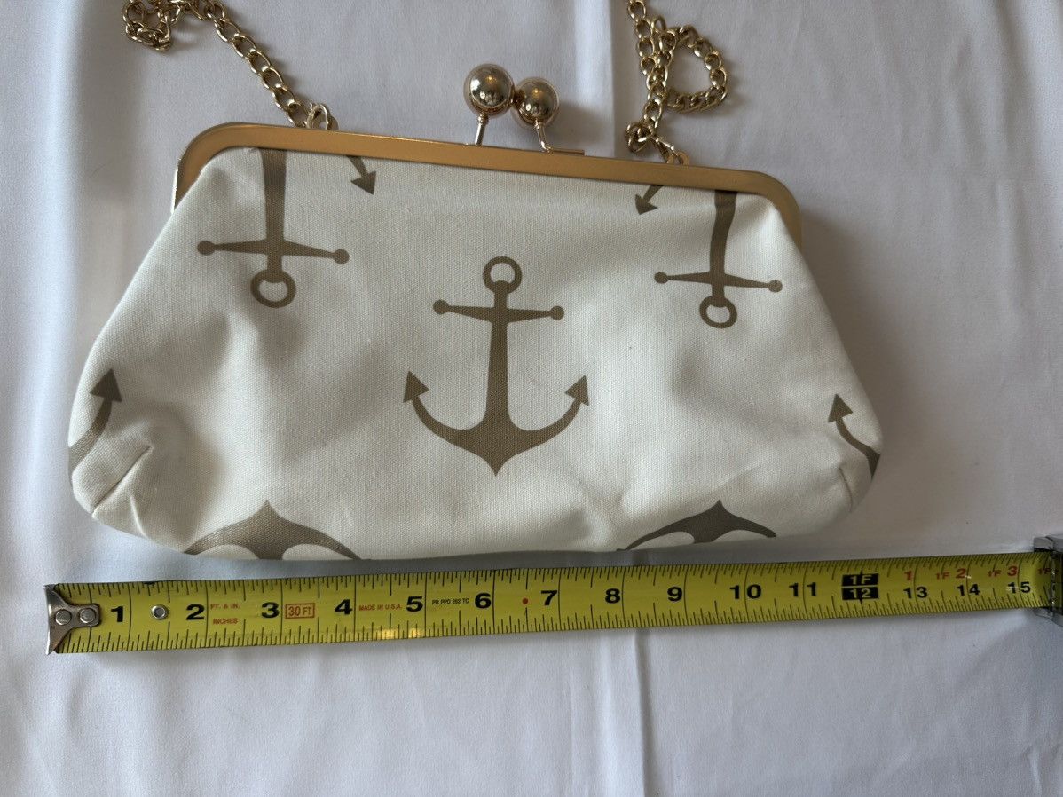 Other Donna Dixon Purse Anchor Themed Gold Chain Size ONE SIZE - 2 Thumbnail