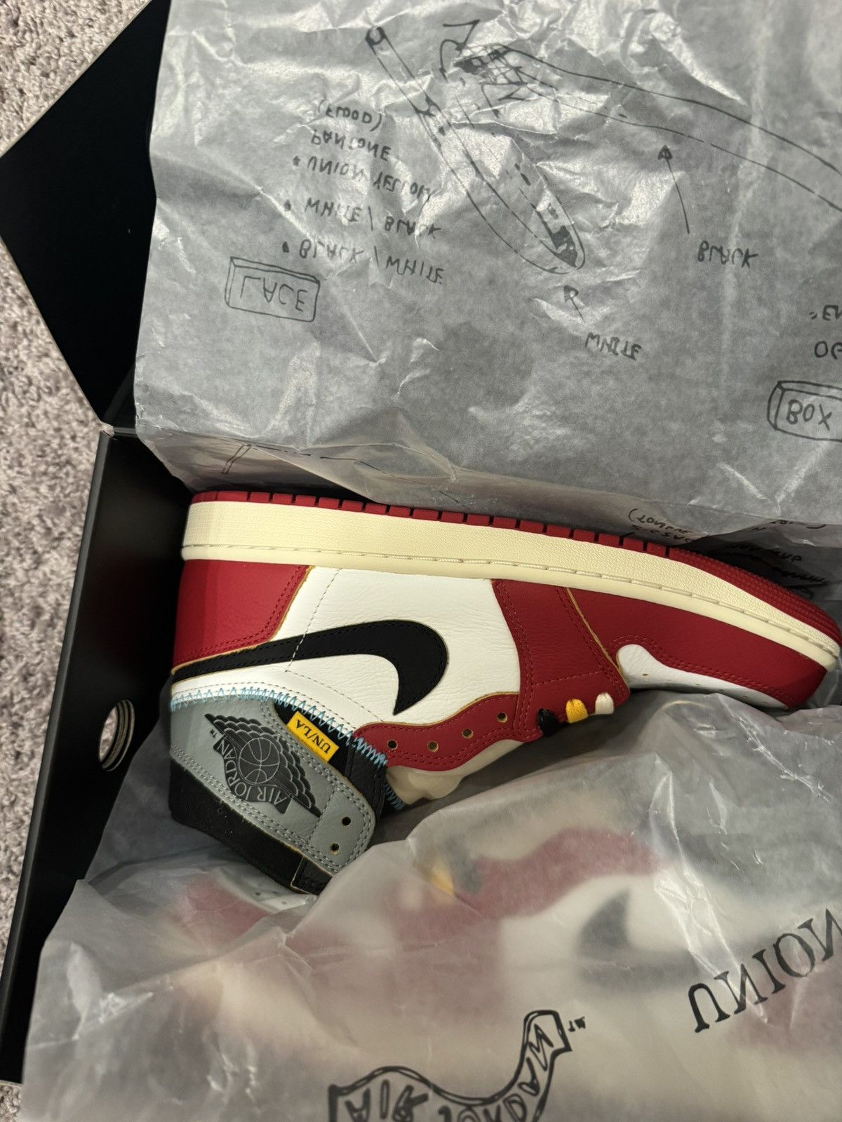Jordan Brand × Union LA Jordan 1 union chicago Size US 9 / EU 42 - 2 Thumbnail