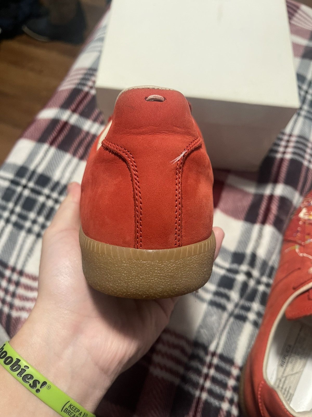 Maison Margiela Maison Margiela Replica Red Paint Splatter Size US 10 / EU 43 - 6 Thumbnail