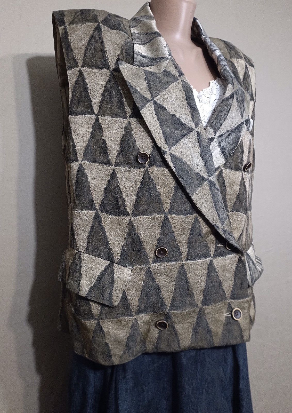 Uma Wang UMA WANG Spring Summer 2023 Kumera Linen Vest Jacket M Size M / US 6-8 / IT 42-44 - 4 Thumbnail