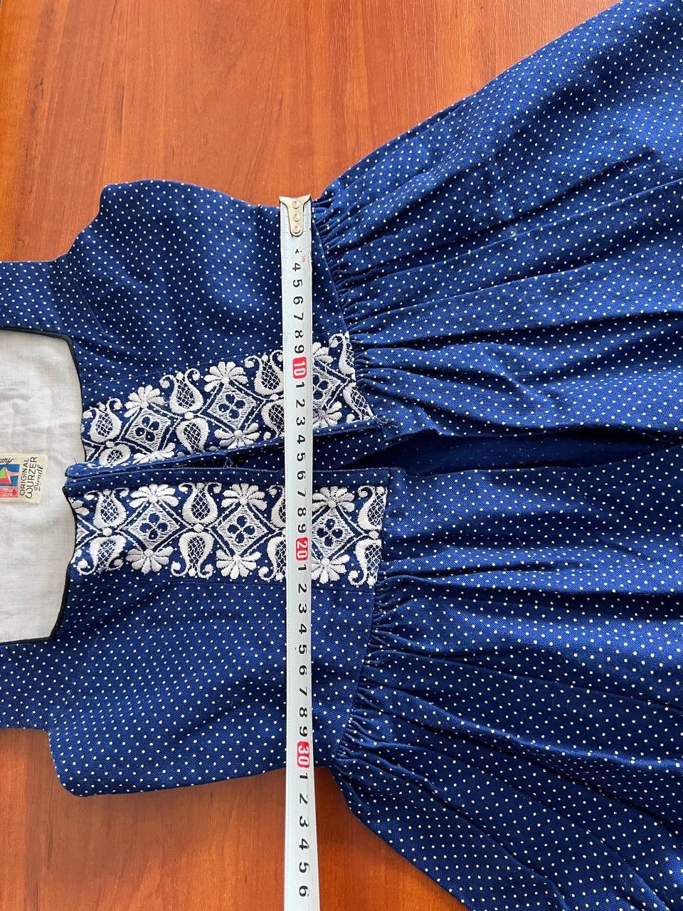 Vintage 1960/70 RARE ORIGINAL WURZER DIRNDL AUSTRIA HOLIDAY DRESS 36 Size S / US 4 / IT 40 - 13 Thumbnail
