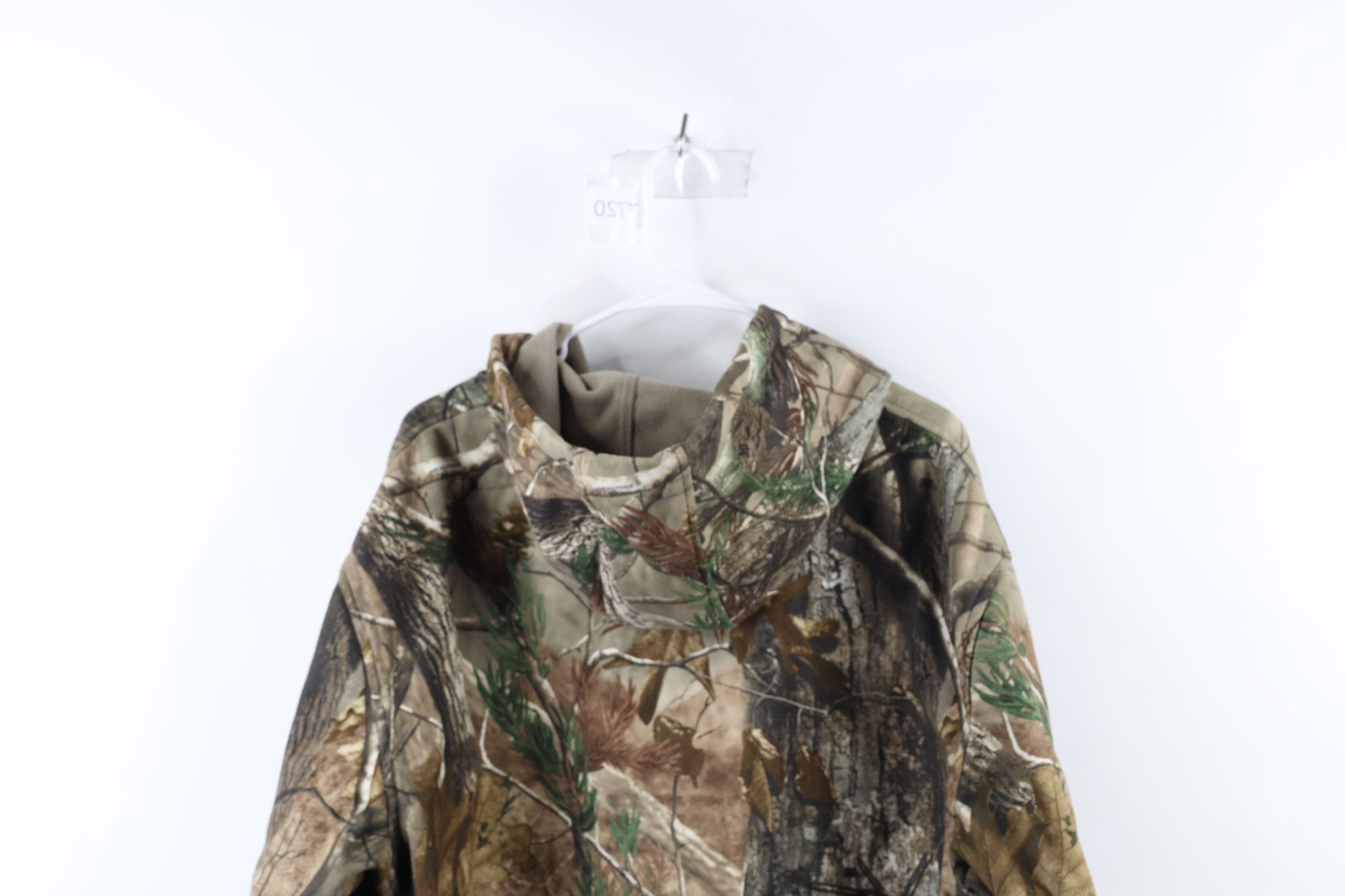 Vintage Vintage Streetwear Chamois Cloth Camouflage Hoodie Jacket Size US L / EU 52-54 / 3 - 8 Thumbnail