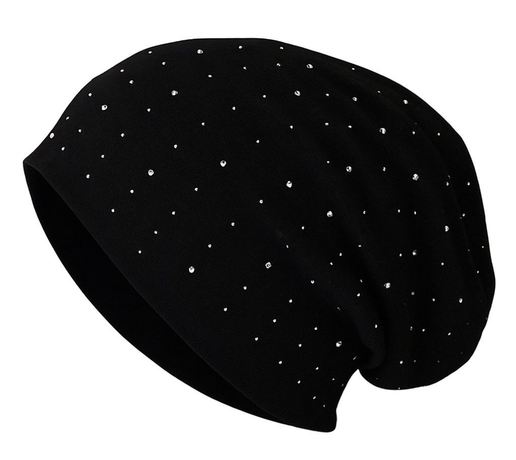 Other Lightweight Rhinestone Beanie Size ONE SIZE - 1 Thumbnail