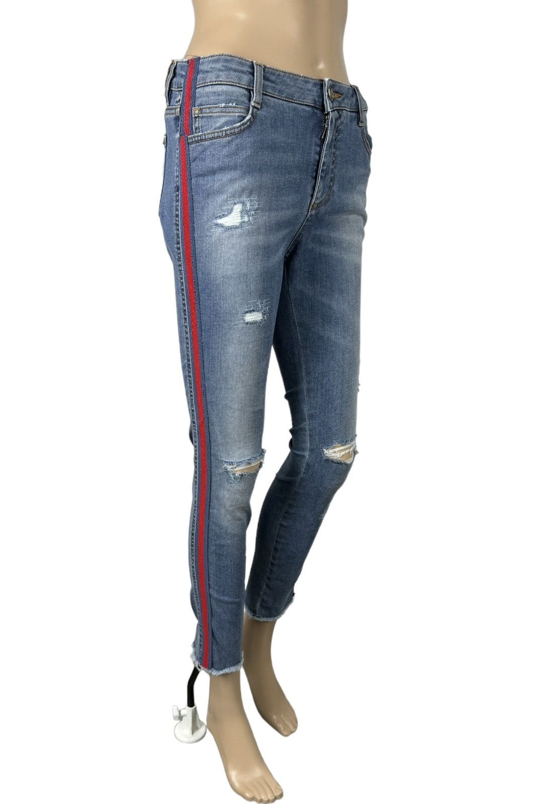 Ermanno Scervino Ermanno Scervino Slim Jeans Cropped size 40 Size 27" / US 4 / IT 40 - 3 Thumbnail