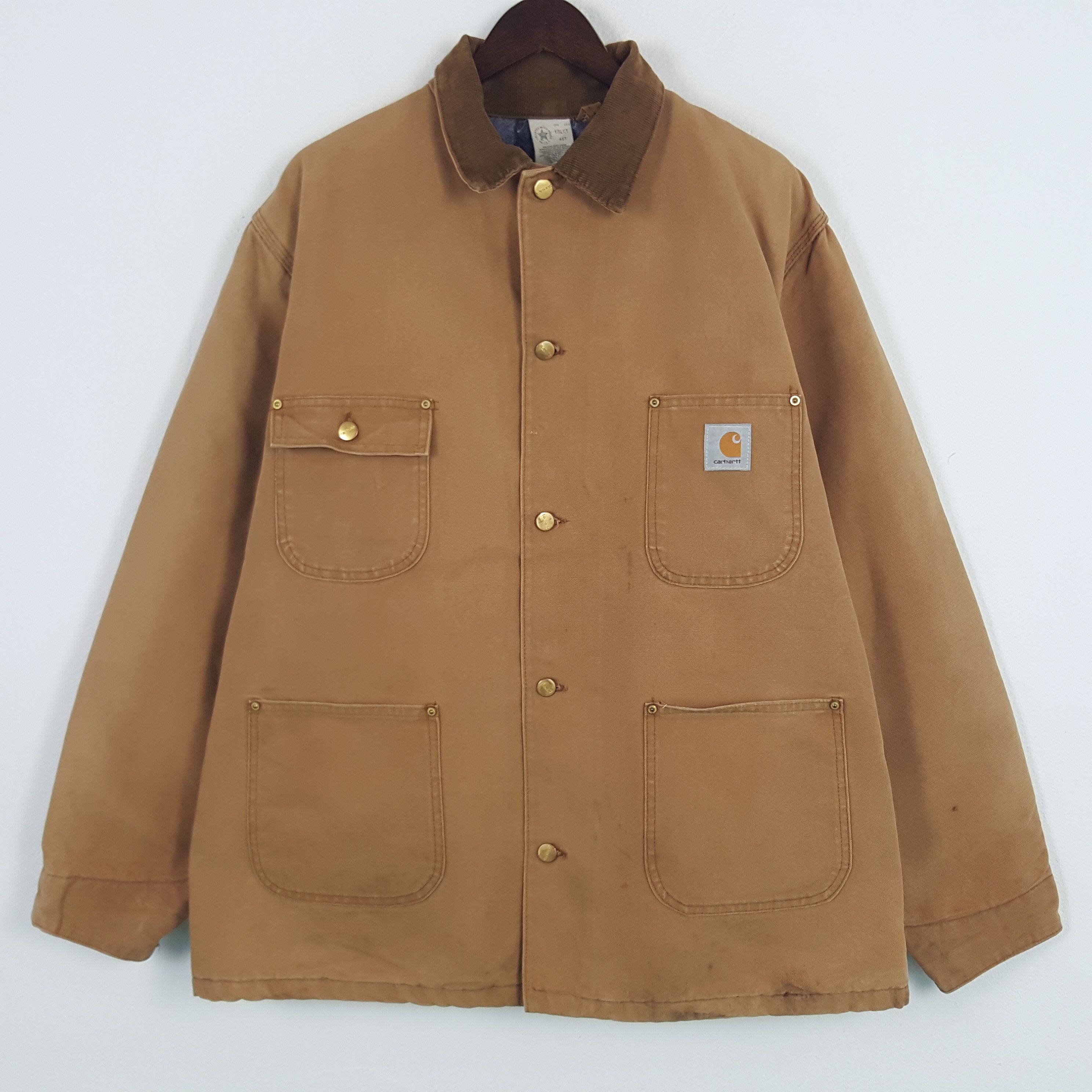 Carhartt × Vintage Vintage Carhartt Michigan Duck Jacket Size US XXL / EU 58 / 5 - 1 Thumbnail