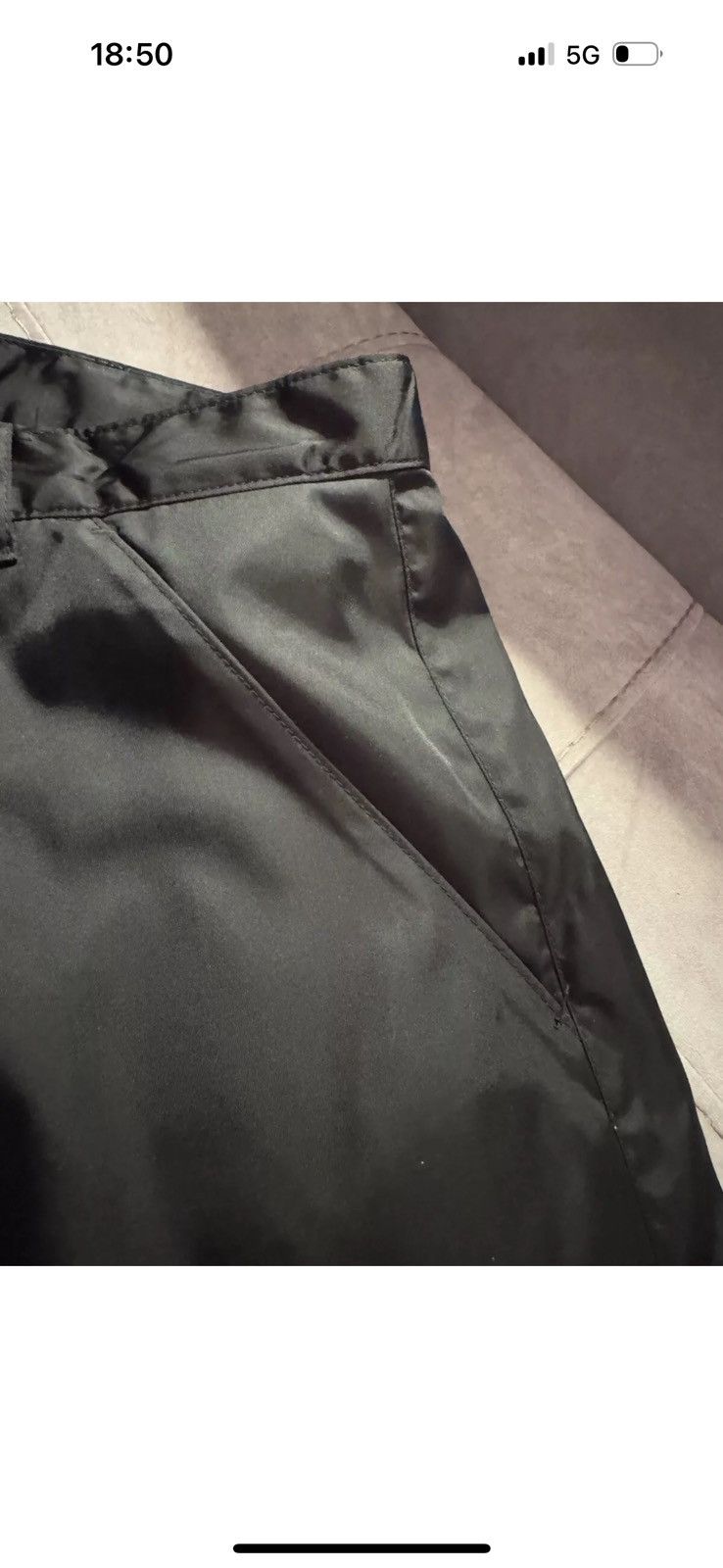 Prada PRADA nylon trousers STUDY REAL TAPE MEASUREMENTS IN PHOTIS Size US 32 / EU 48 - 23 Thumbnail