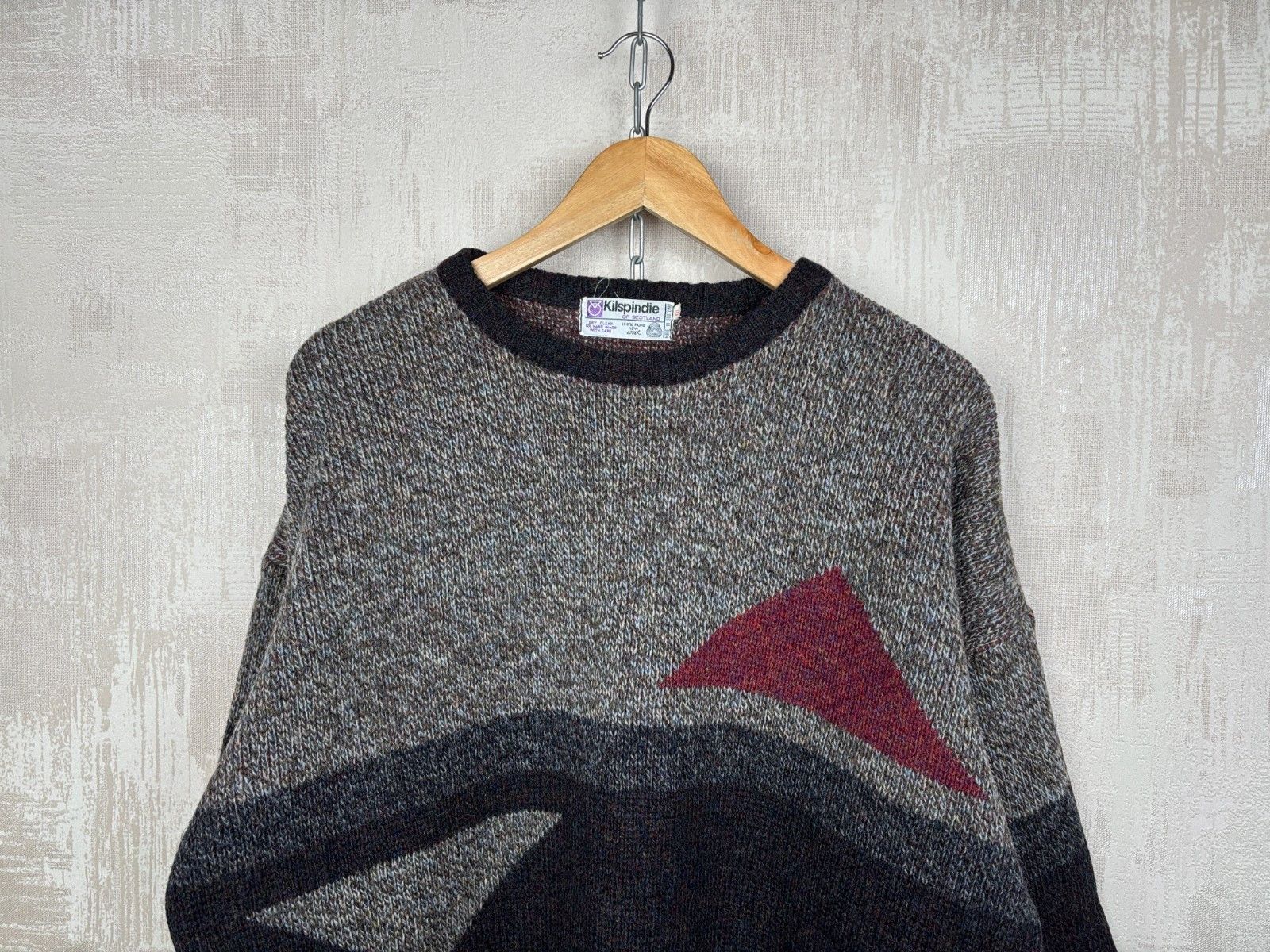 Vintage Vintage Kilspindie of Scotland 80's Wool Crew Neck Sweater Size US XL / EU 56 / 4 - 3 Thumbnail