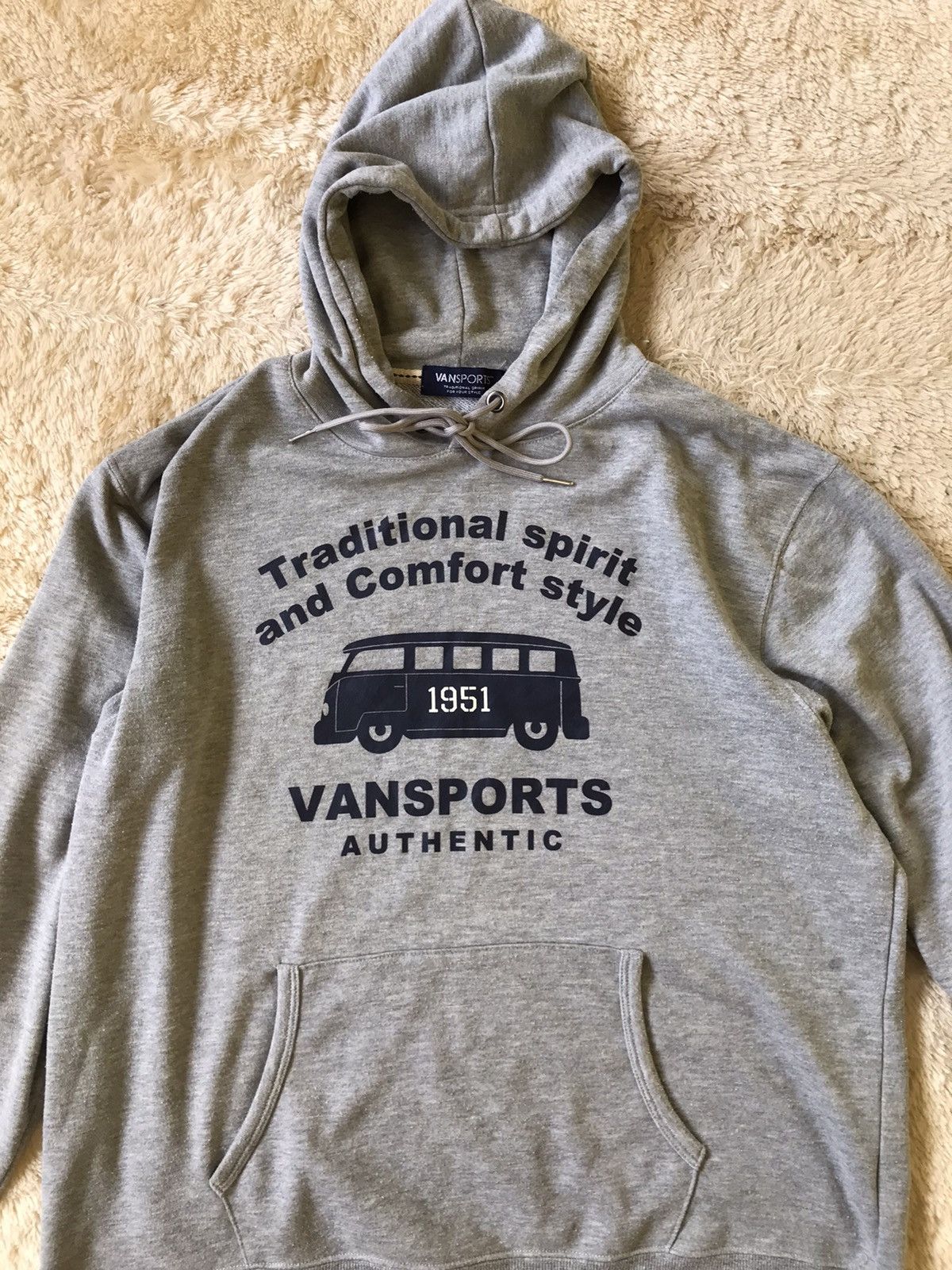 Japanese Brand Surf Style Vintage Vansport Hoodie Size US L / EU 52-54 / 3 - 2 Thumbnail
