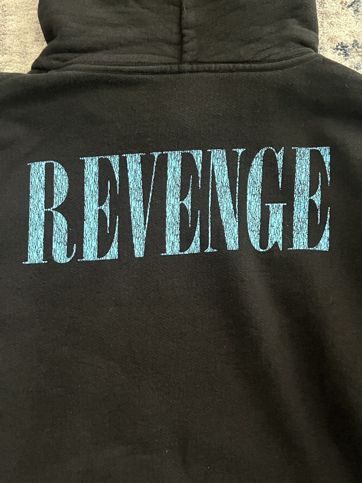 Revenge Revenge Nirvana Silver Hoodie Black Large Size US L / EU 52-54 / 3 - 4 Thumbnail