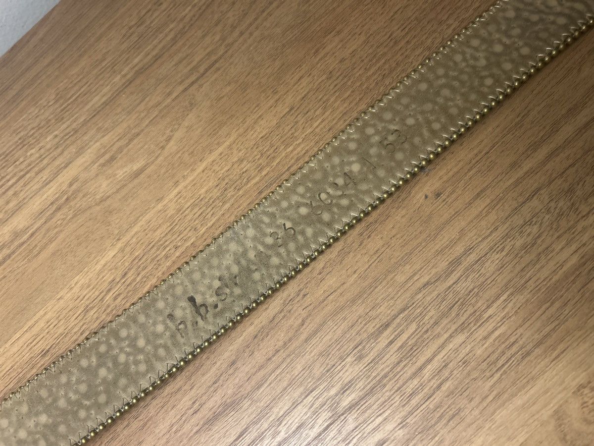 B.B. Simon Bb Simon belt gold white Size 36 - 4 Thumbnail
