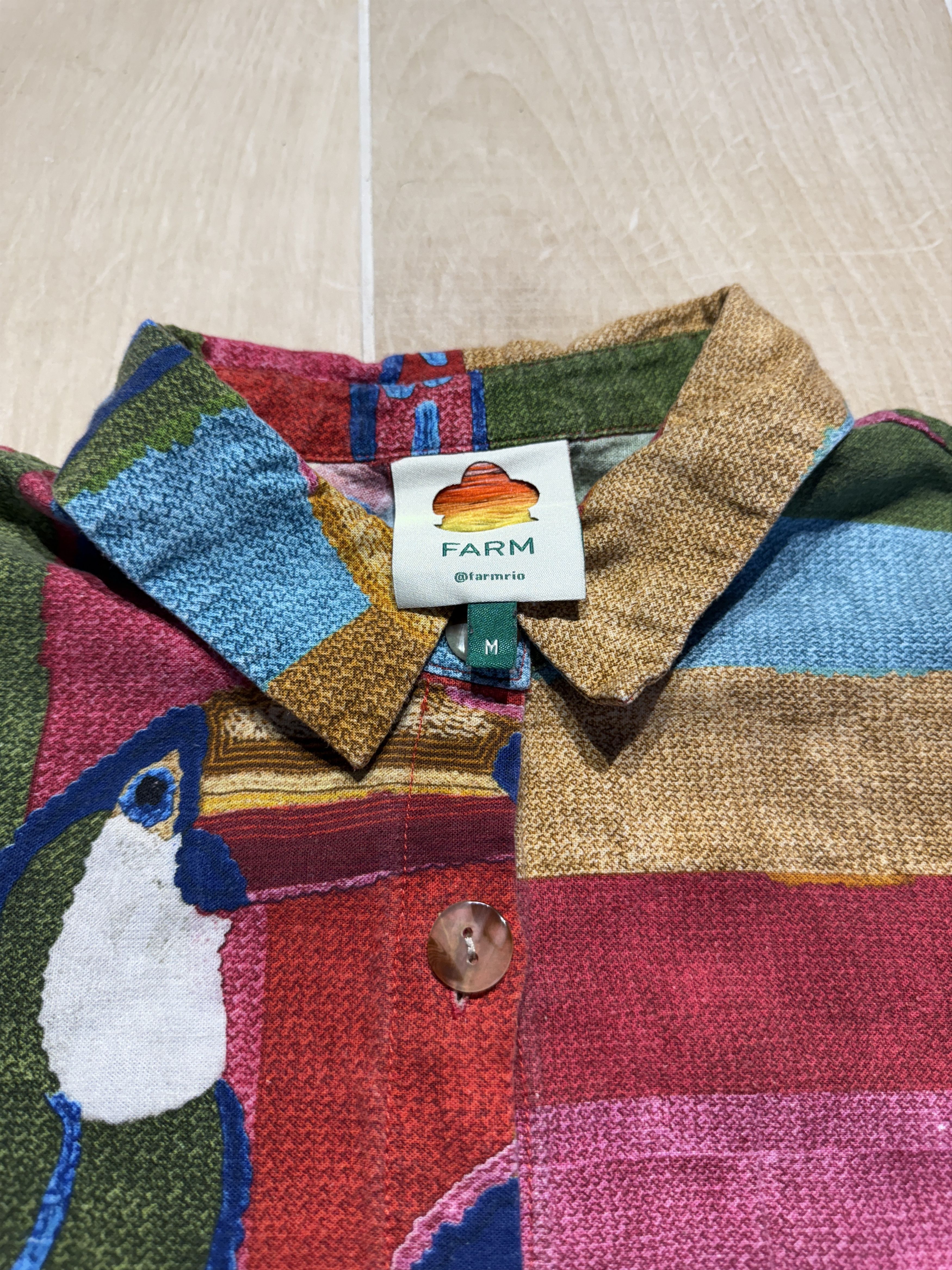 Farm Rio Farm Rio Wonderful Toucan Shirt Medium Size M / US 6-8 / IT 42-44 - 4 Thumbnail