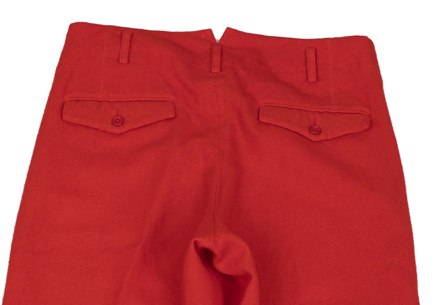 Jean Paul Gaultier Wool Dyed Striped Pants in Red Size 3 Size US 34 / EU 50 - 11 Thumbnail