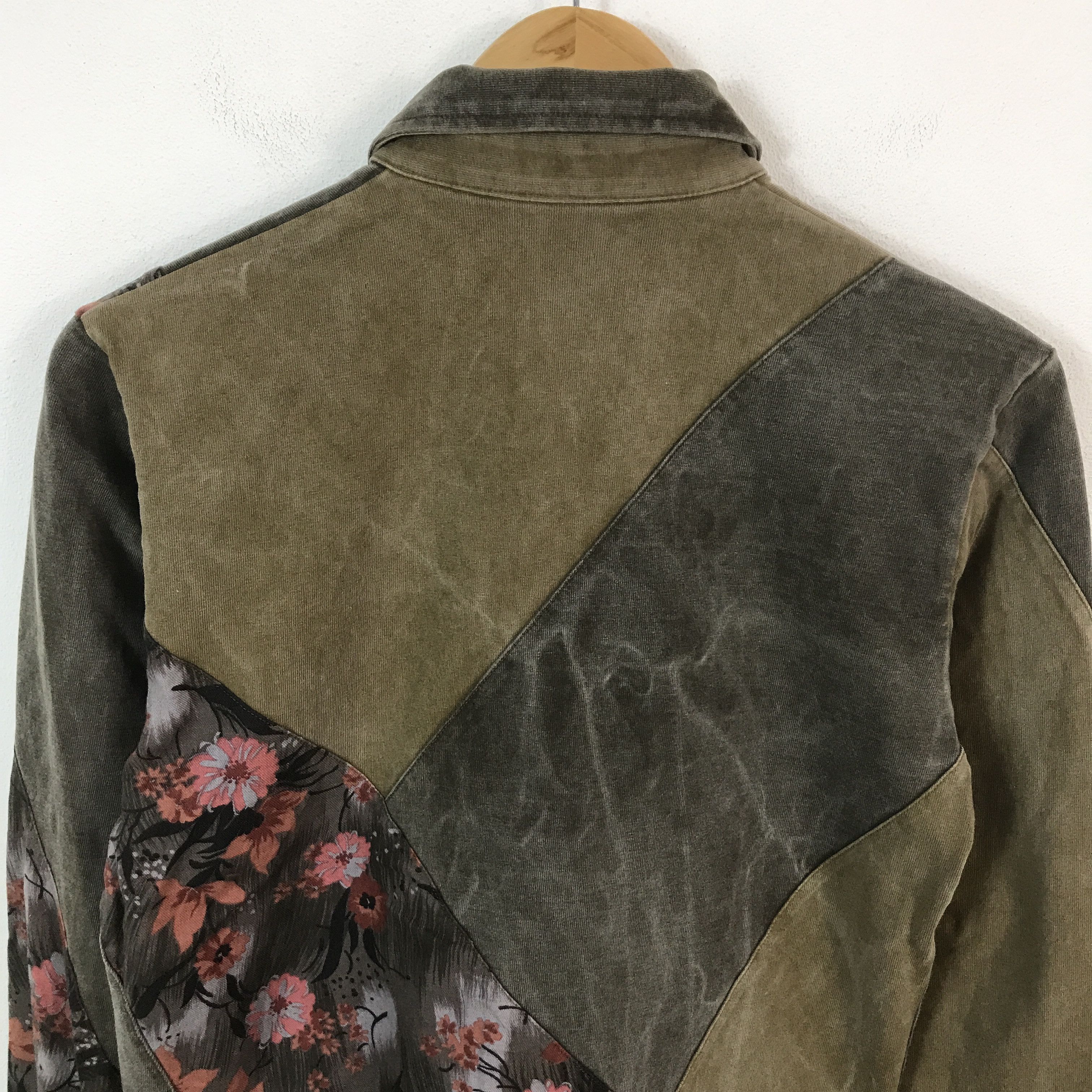 Tornado Mart Tornado mart patchwork Design Button up Shirts Size US M / EU 48-50 / 2 - 4 Thumbnail