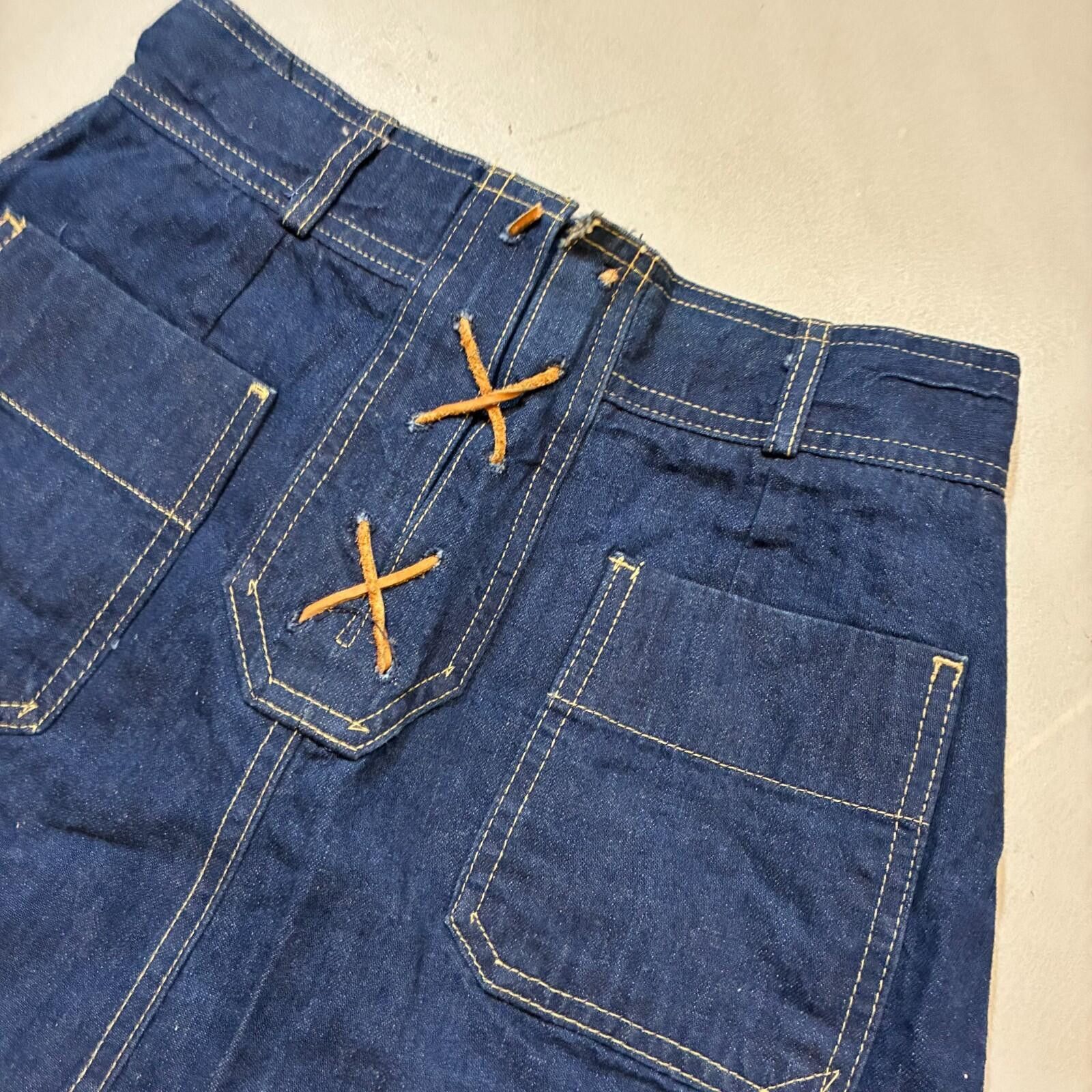 Other vintage liz claiborne dark wash denim a-line Size 30" / US 8 / IT 44 - 7 Thumbnail