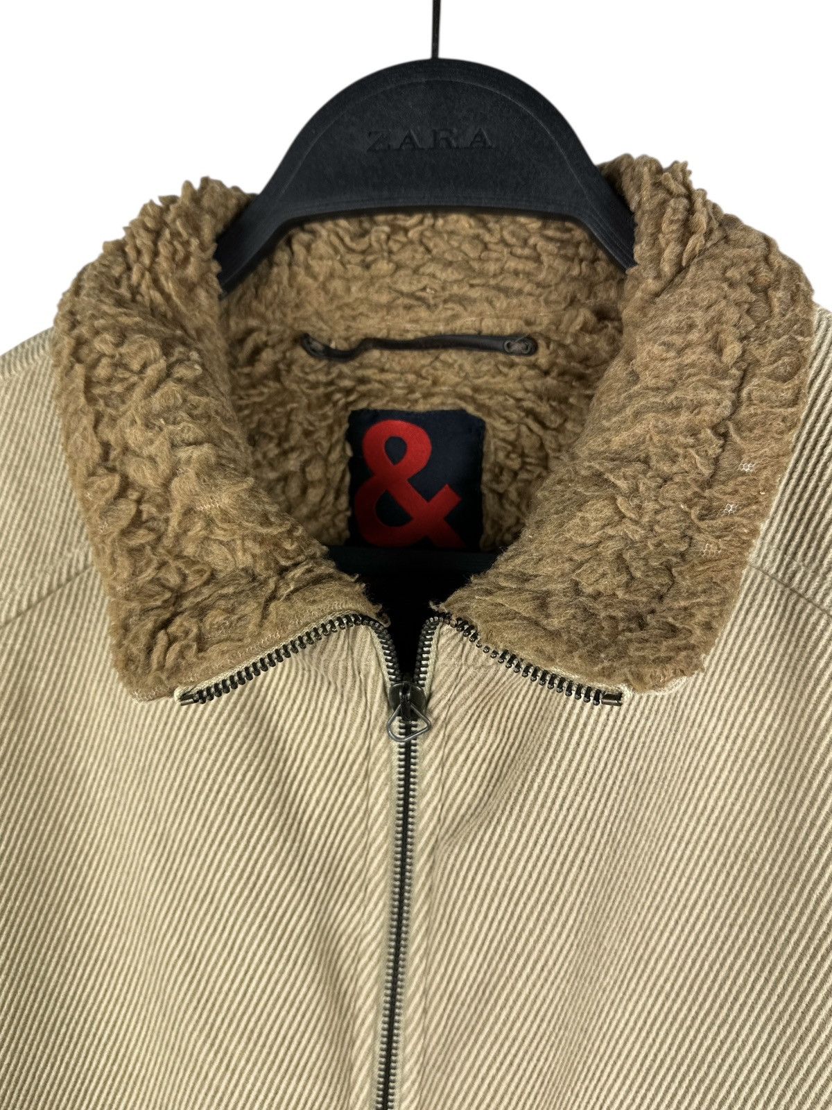Dolce & Gabbana Vintage Dolce & Gabbana Sherpa Lined Corduroy Jacket Men’s Size US S / EU 44-46 / 1 - 4 Thumbnail