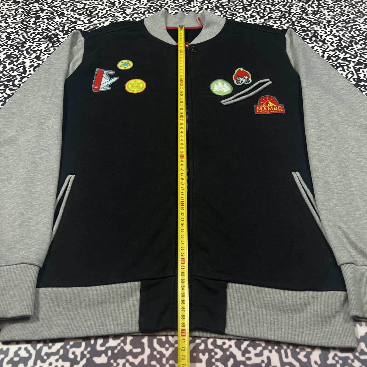 Mambo Vintage Y2K Mambo Surf Patchwork Style Zip Sweatshirt Bomber Size US M / EU 48-50 / 2 - 19 Thumbnail