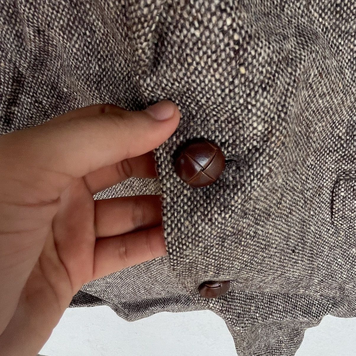 Other Vintage Brown Wool Blazer With A Classic Fit Size XL Size 52S - 4 Thumbnail