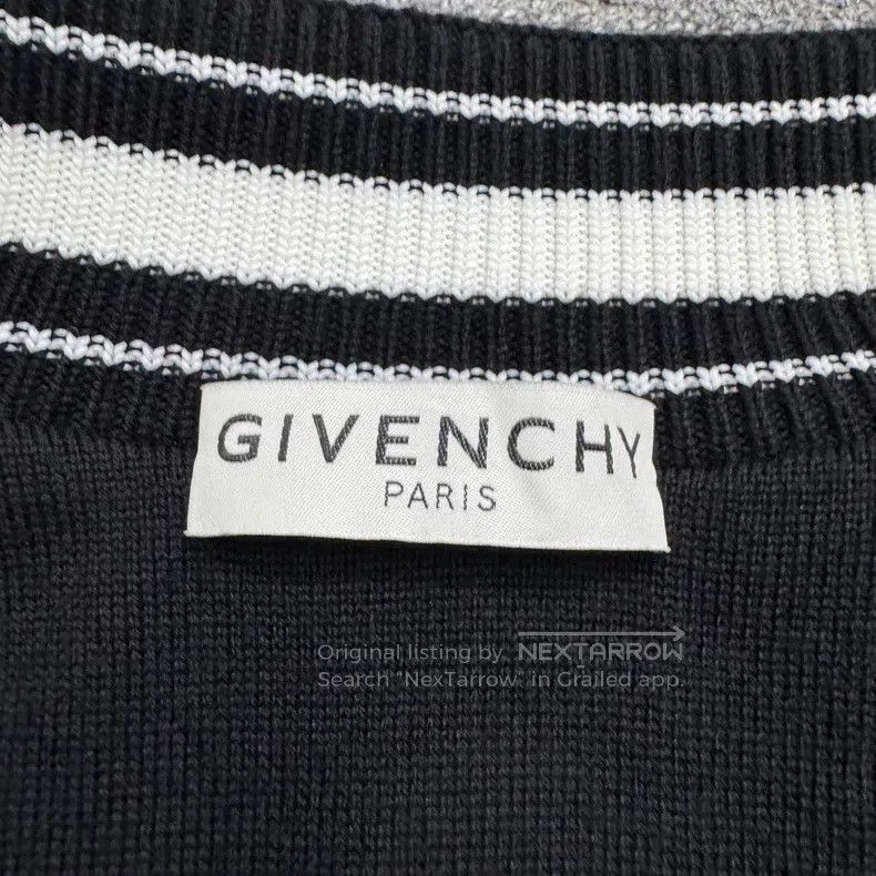 Givenchy Givenchy Embroidered Logo Wool Jacket Size US M / EU 48-50 / 2 - 2 Thumbnail