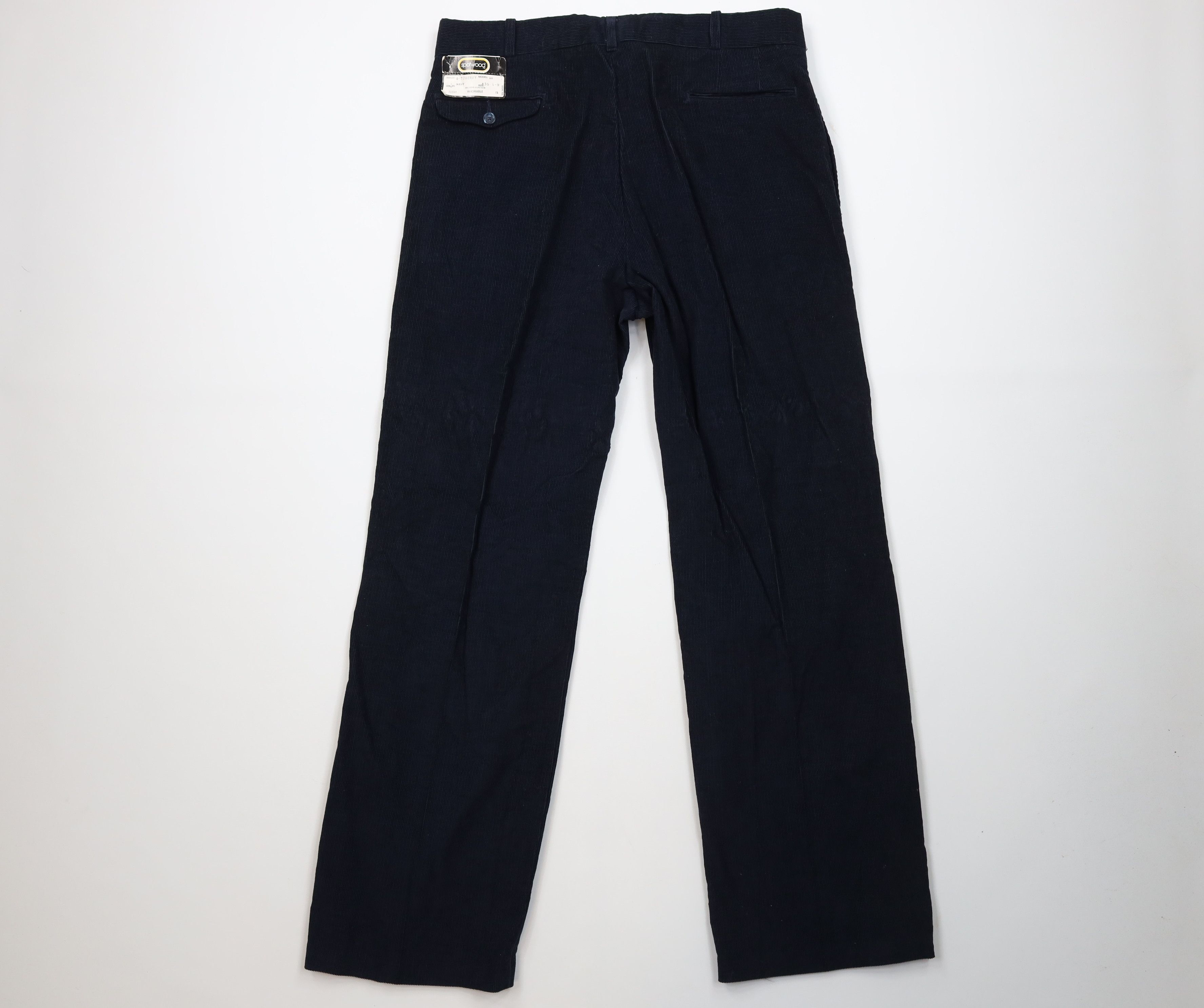 Vintage Deadstock Vintage 70s Streetwear Wide Leg Corduroy Pants USA Size US 36 / EU 52 - 9 Thumbnail