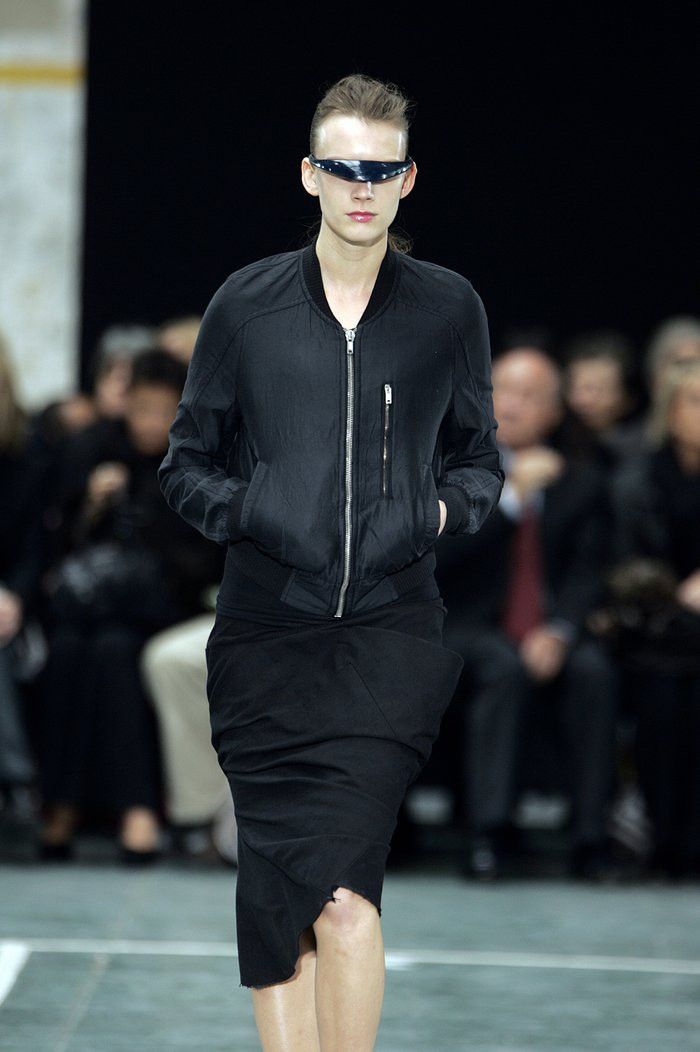 Rick Owens S/S 05 "SCORPIO" Runway Silk Bomber Jacket Rick Owens XL Size US XL / EU 56 / 4 - 2 Thumbnail