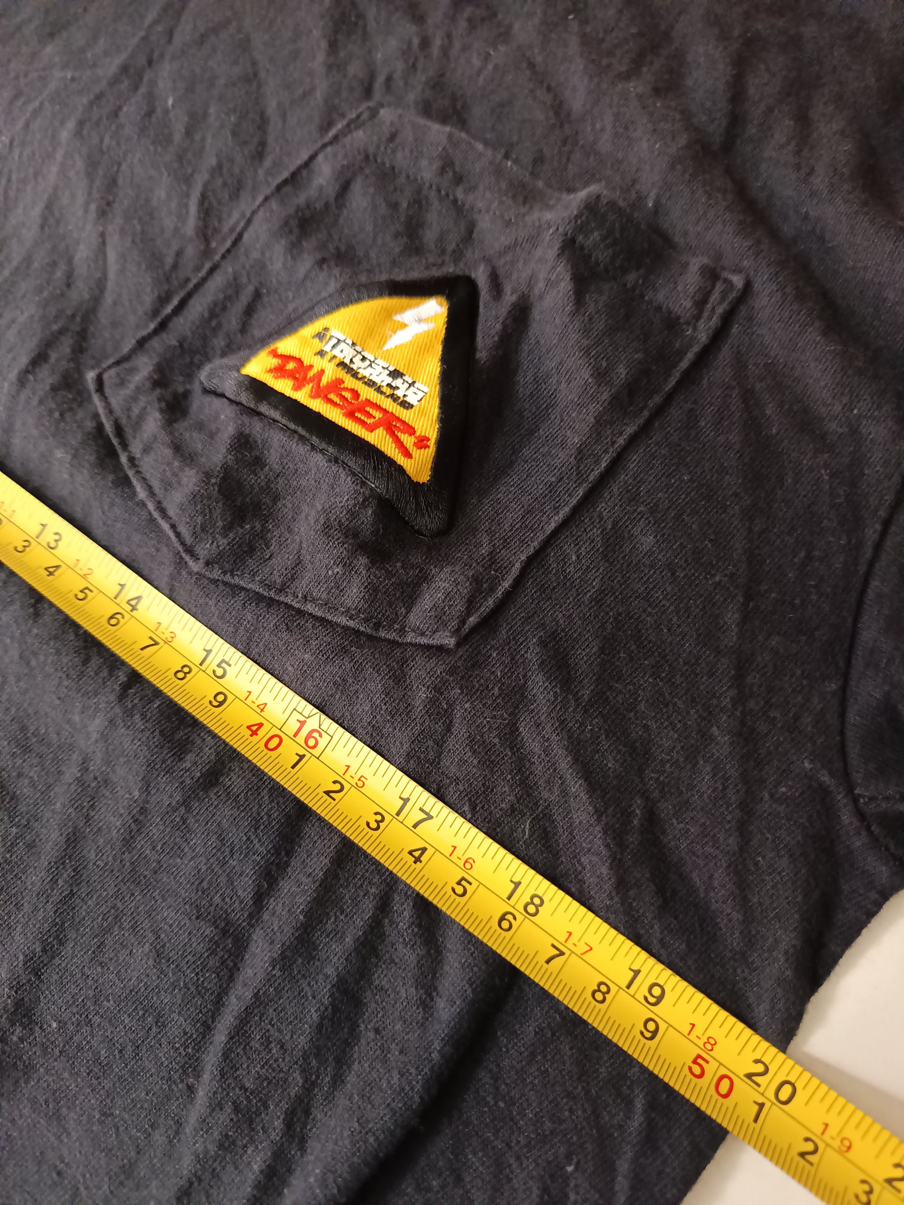 Japanese Brand × atmos Atmos lab danger ⚡ tee Size US M / EU 48-50 / 2 - 2 Thumbnail