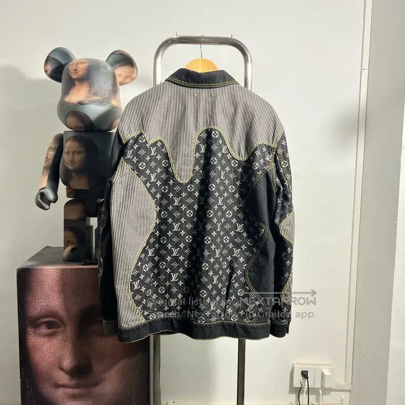 Louis Vuitton Louis Vuitton Nigo full print denim jacket Size US M / EU 48-50 / 2 - 2 Thumbnail
