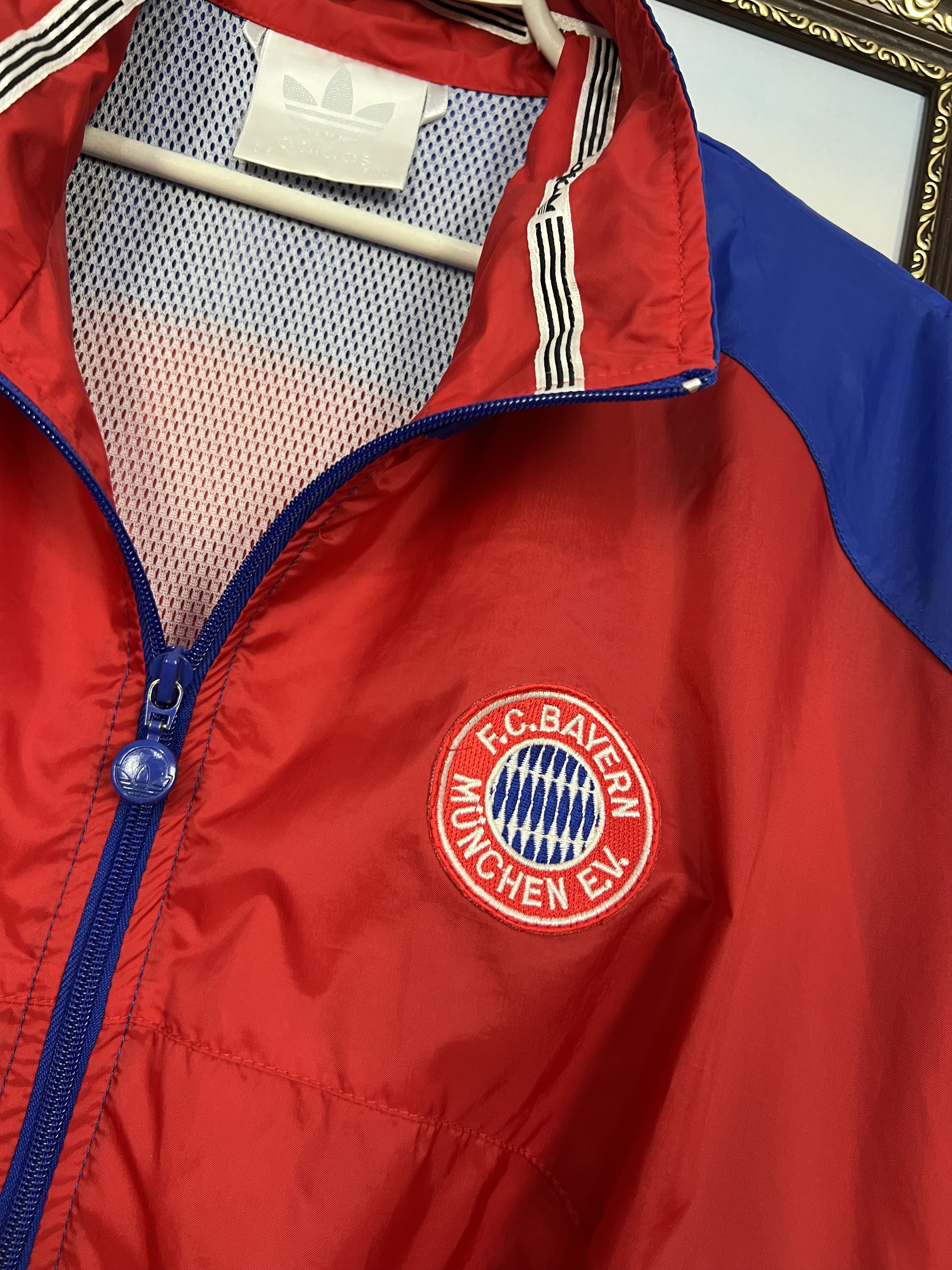 Adidas Vintage 90's Adidas Bayern Munich Football Jacket Soccer Size US M / EU 48-50 / 2 - 3 Thumbnail