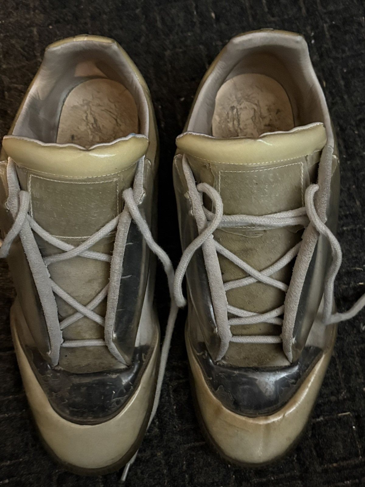 Maison Margiela Maison Margiela Future PVC Low Tops 10.5 43.5 Size US 10.5 / EU 43-44 - 2 Thumbnail