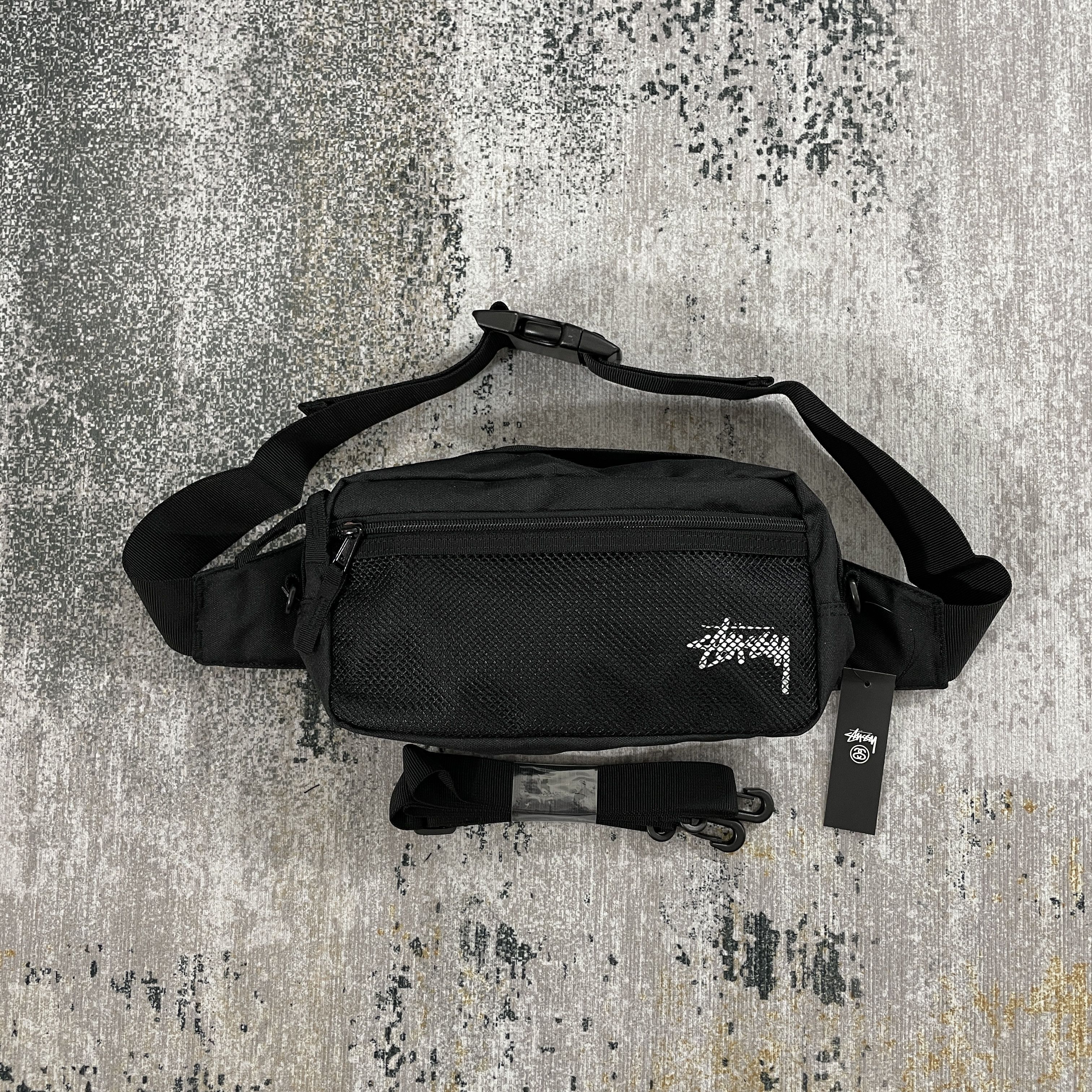 Stussy Stussy Stock Side Bag Black Size ONE SIZE - 1 Thumbnail