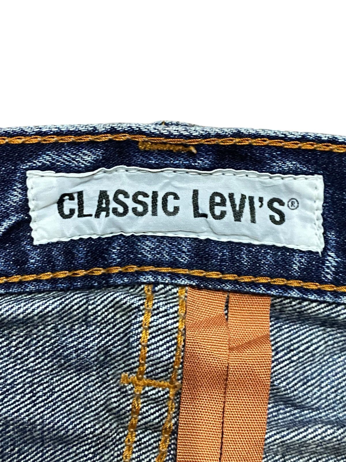 Levi's Vintage Classic Levis 502 Grunge Distressed Loose Jeans Size US 33 - 11 Thumbnail