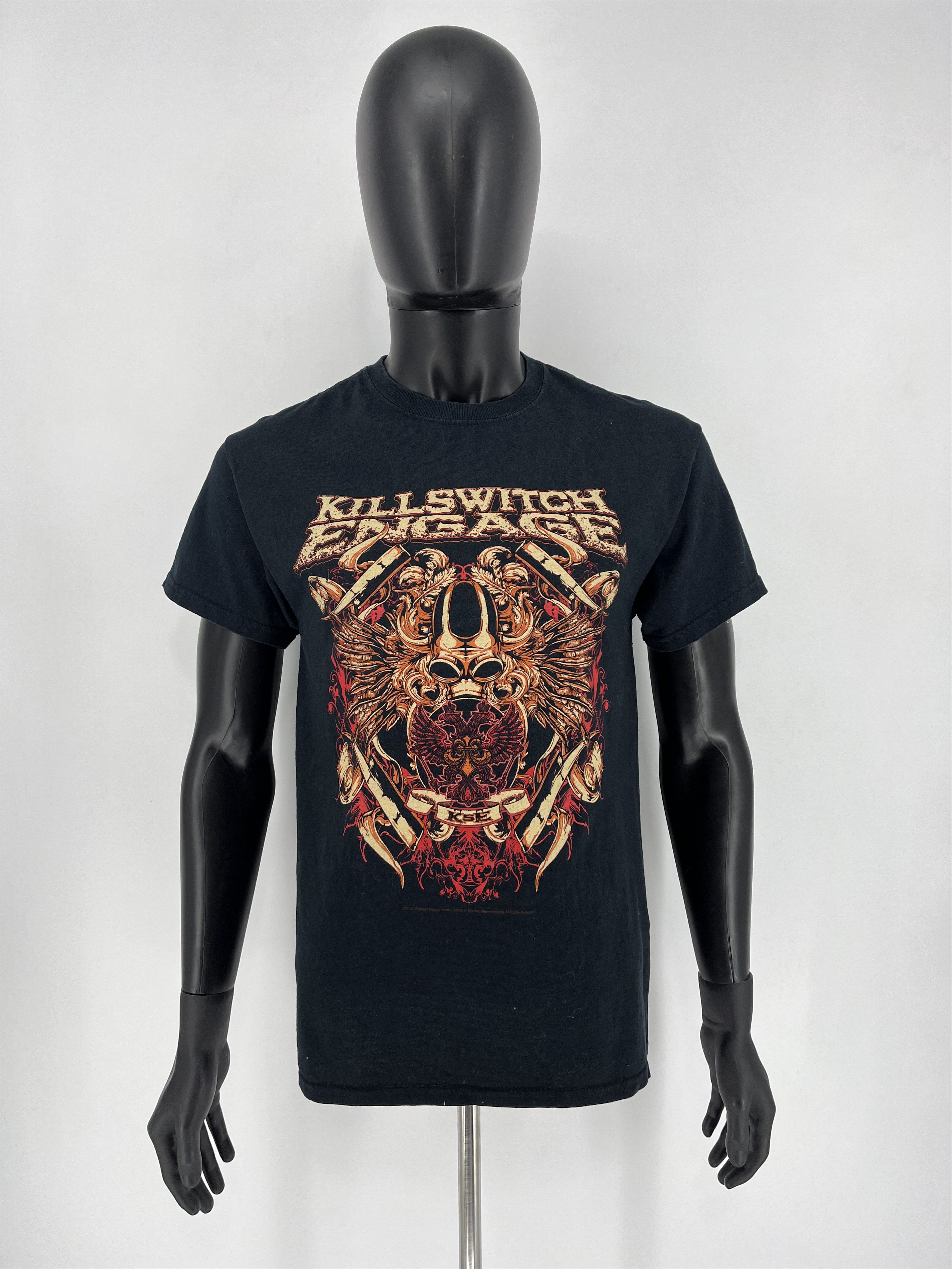 Band Tees × Vintage Killswitch Engage Metalcore Band Tee 00s Size US M / EU 48-50 / 2 - 2 Thumbnail