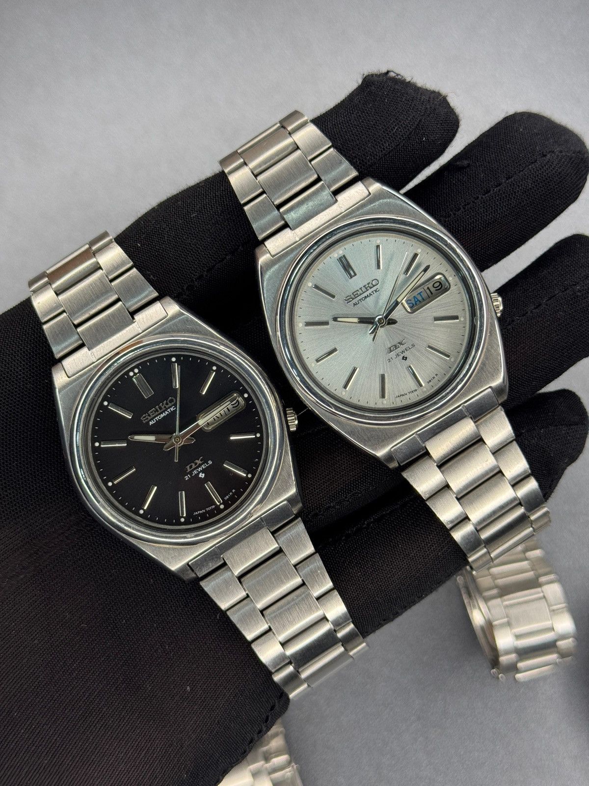 Designer Lot off 5 watches Seiko DX 7009 men’s wrist watch Size 36 - 9 Thumbnail