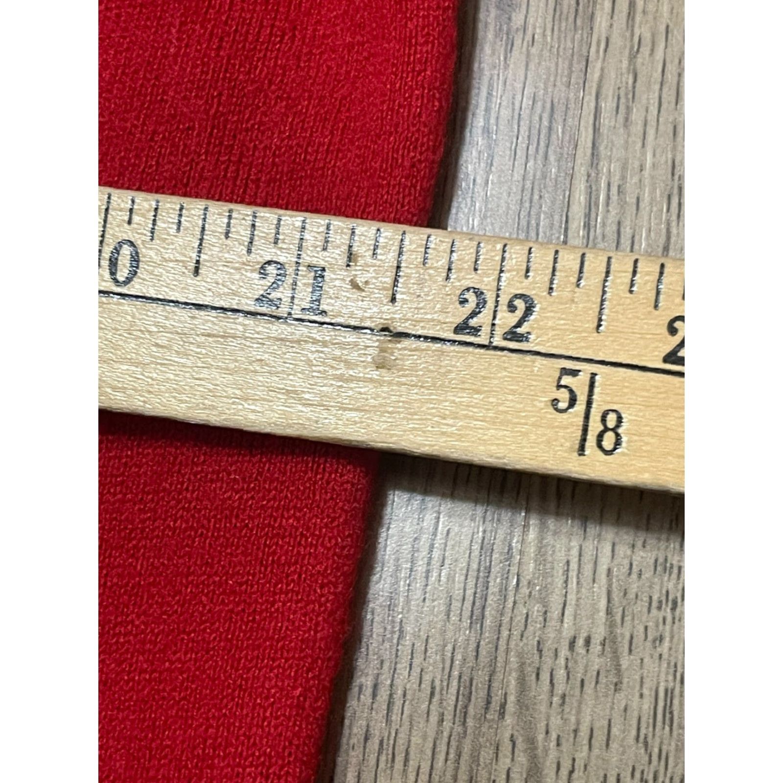 Vintage White Stag Shirt Women's XXL Red Long Sleeve V-Neck T-Shirt Pullover Casual Modern Basic 2XL Regular Womens Size XXL / US 16-18 / IT 52-54 - 5 Thumbnail