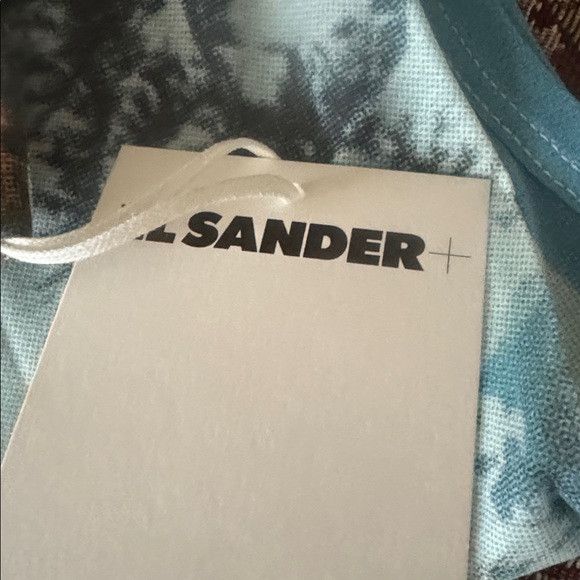 Jil Sander Jil Sander Blue and White Scenic Tank Top Size L / US 10 / IT 46 - 9 Thumbnail