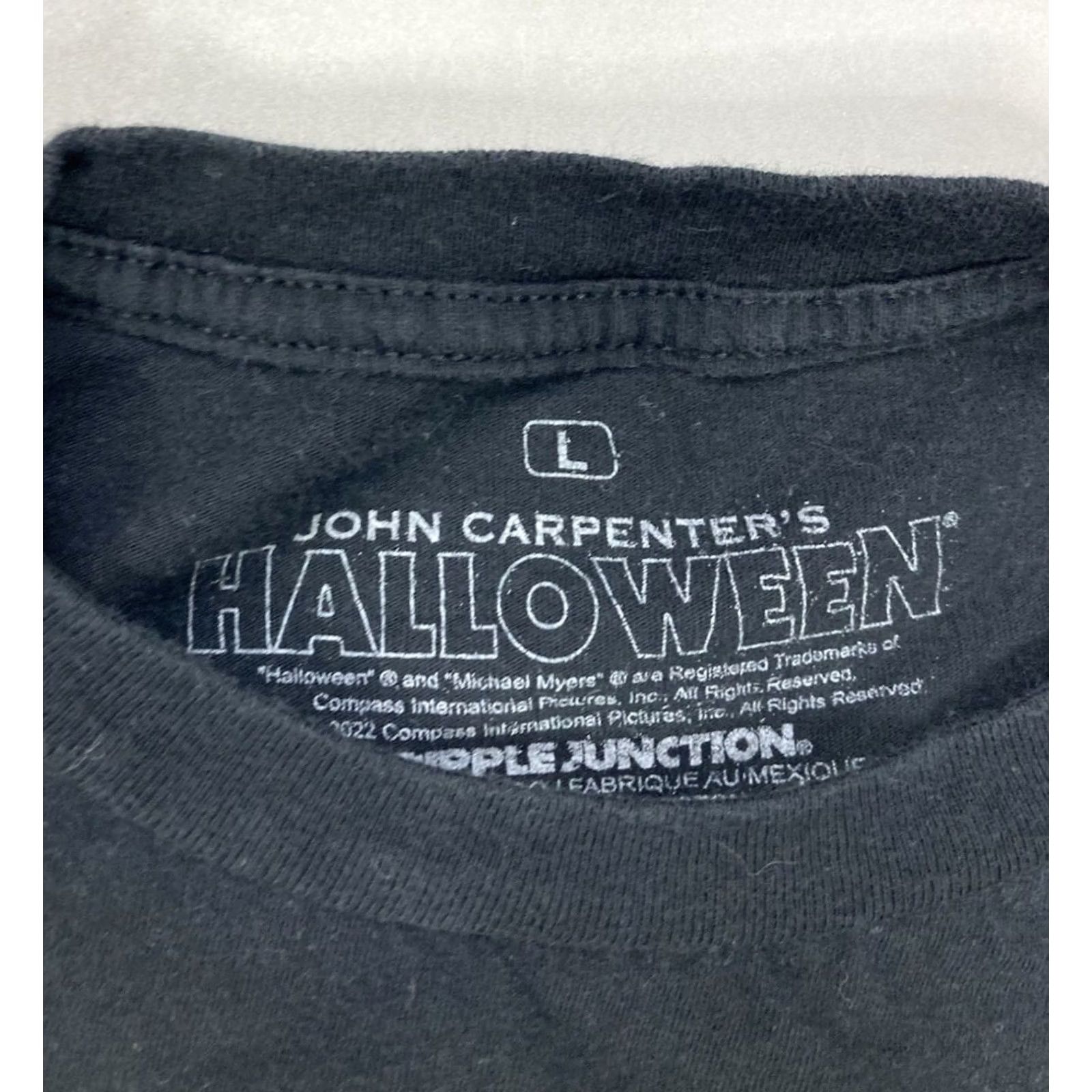 Ripple Junction VINTAGE John Carpenter's Halloween Graphic T-shirt Men XL Black Haddonfield Movie Ripple Junction Shirt Mens Black Halloween 80s 90s Paperboy logos Size US XL / EU 56 / 4 - 4 Thumbnail