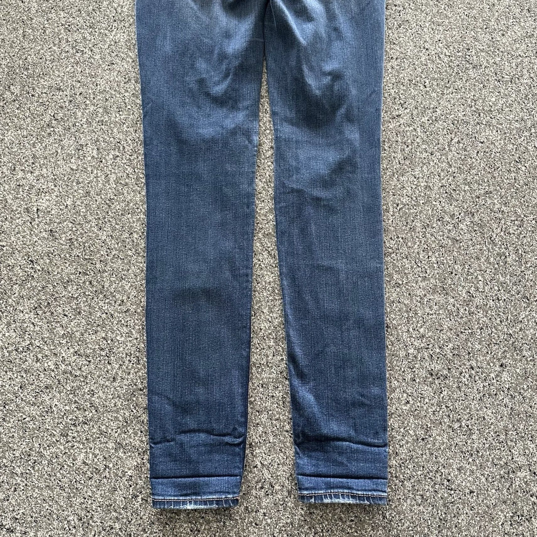 American Eagle Outfitters American Eagle Outfitters Jegging Jeans Womens 4 Long 27x30 Distressed Stretch Blue 60% Cotton Size 27" / US 4 / IT 40 - 5 Thumbnail