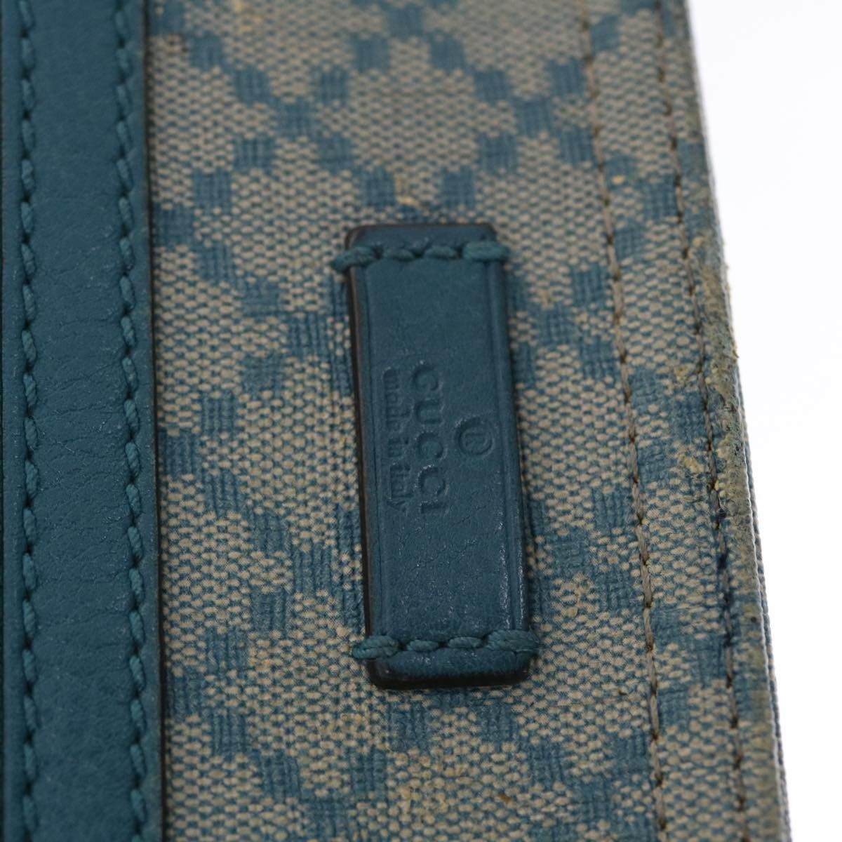 Gucci GUCCI Diamante Shoulder Bag Pvc Leather Light Blue Size ONE SIZE - 16 Thumbnail